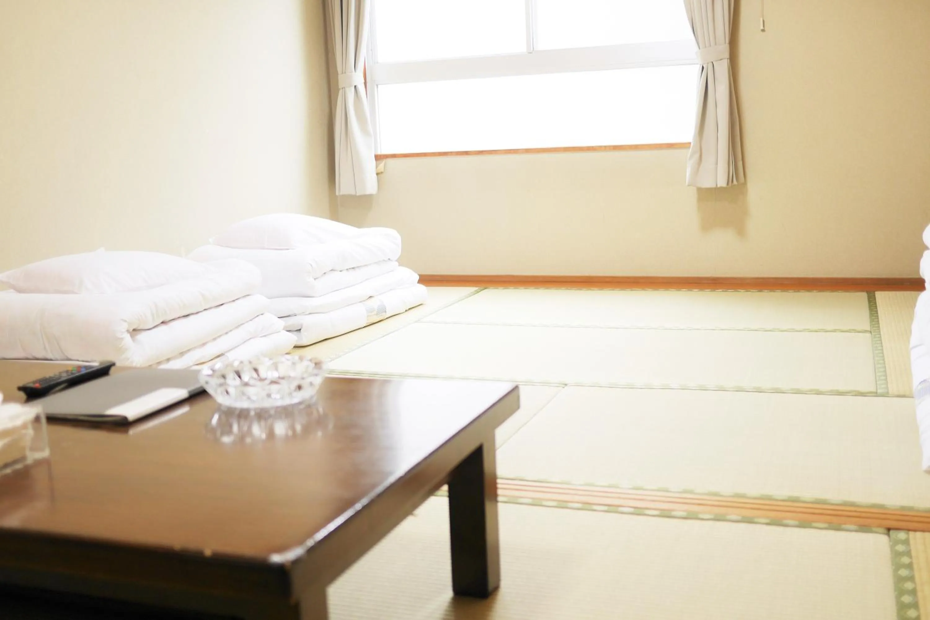 Living room, Bathroom in Hiroshima Peace Hotel