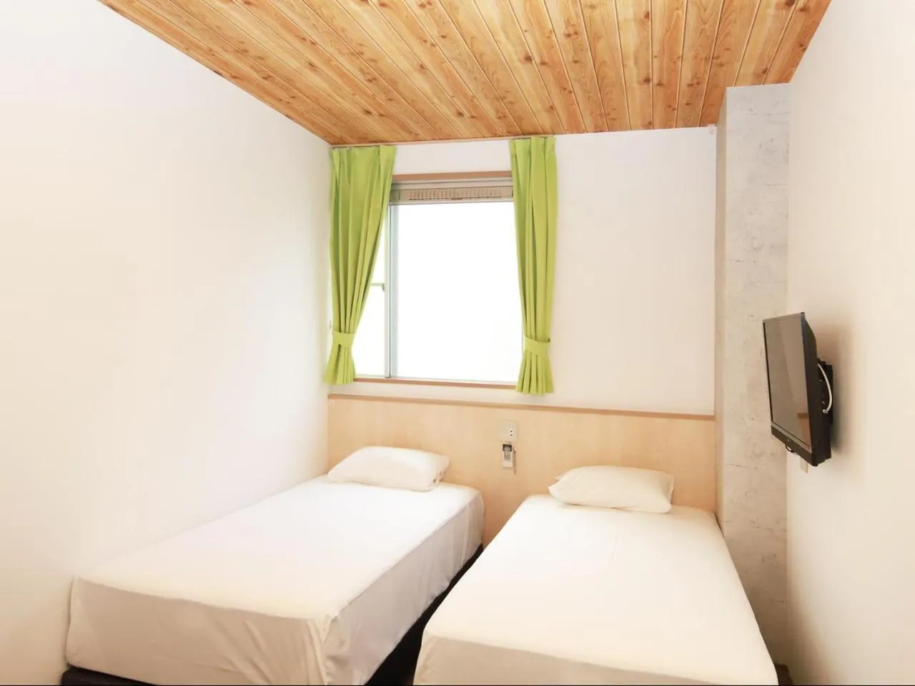 Bed in Hiroshima Peace Hotel