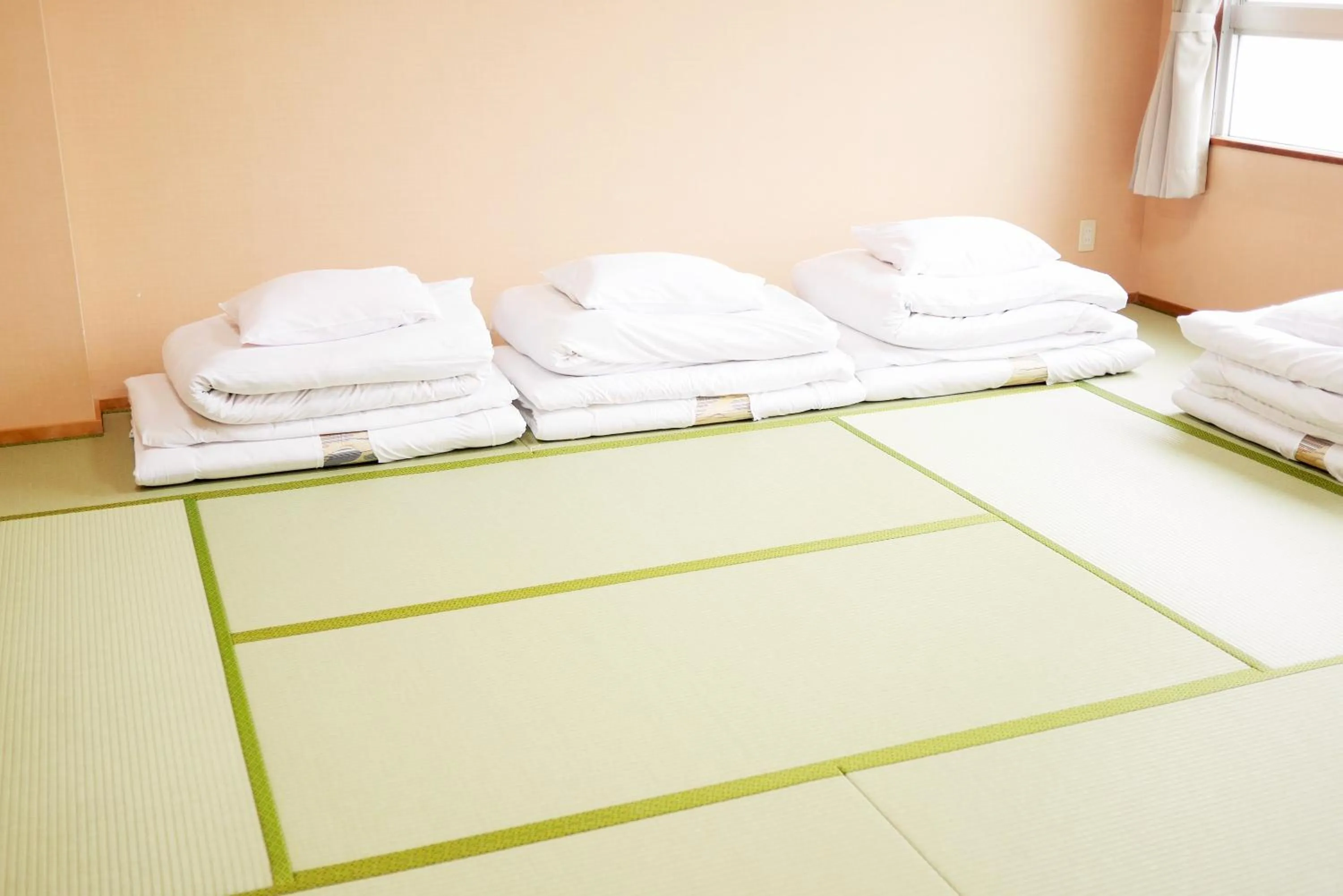 Living room, Bathroom in Hiroshima Peace Hotel