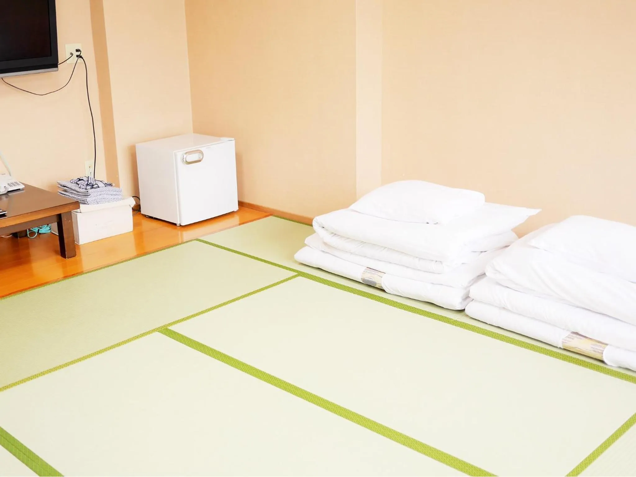 Photo of the whole room, TV/Entertainment Center in Hiroshima Peace Hotel