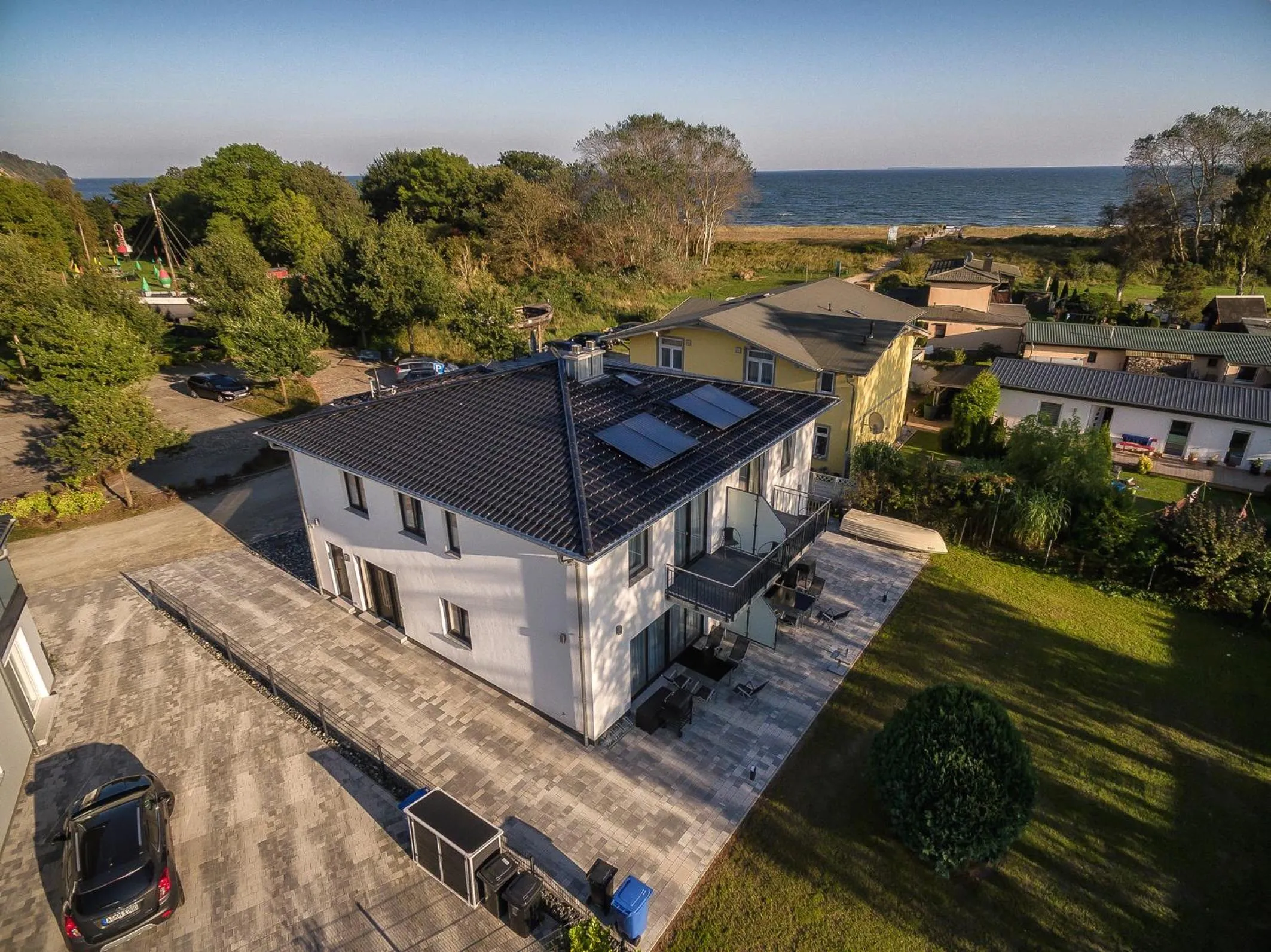Bird's eye view in Villa Südstrandperle by Rujana