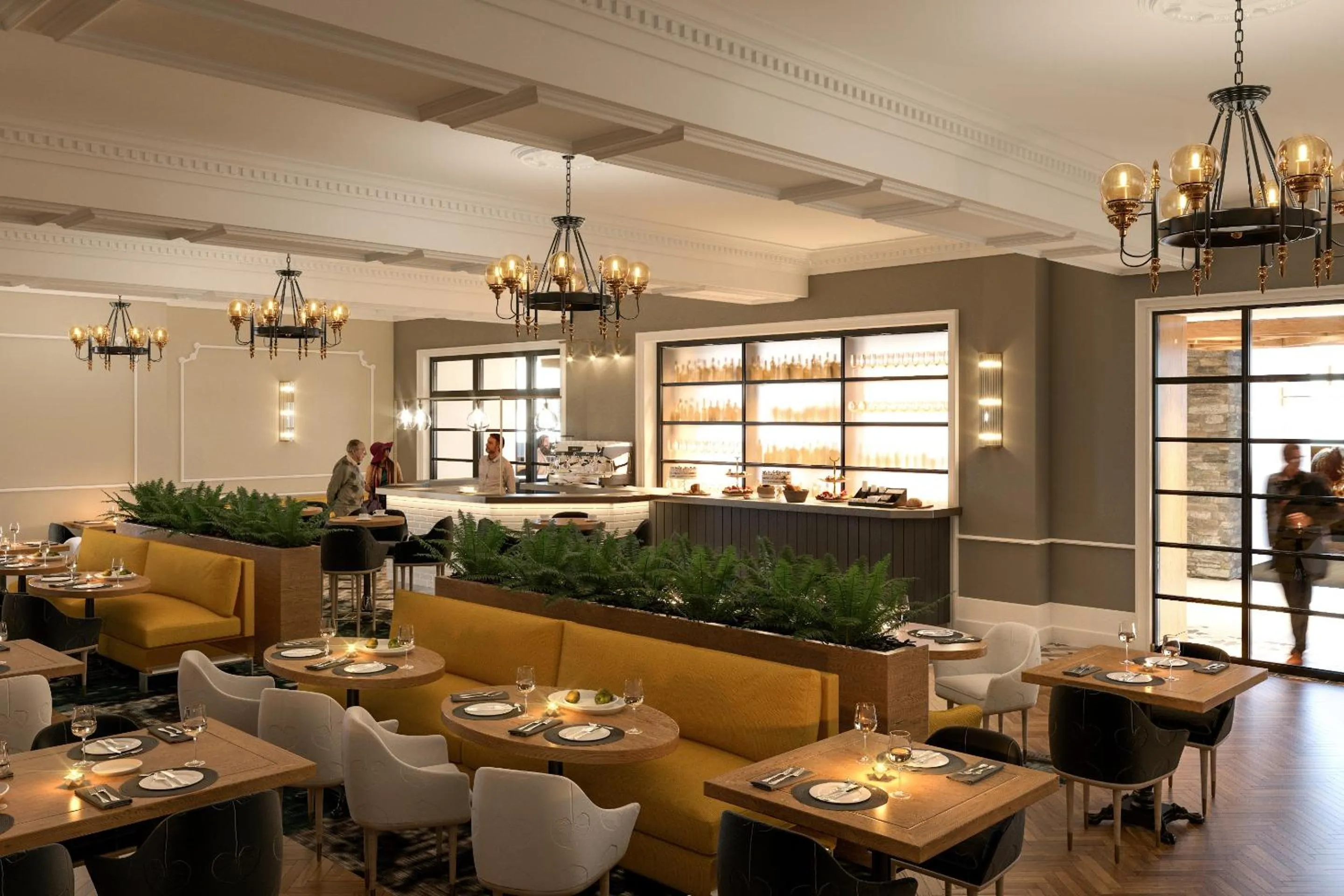 Restaurant/places to eat in The Ro Hotel Windermere