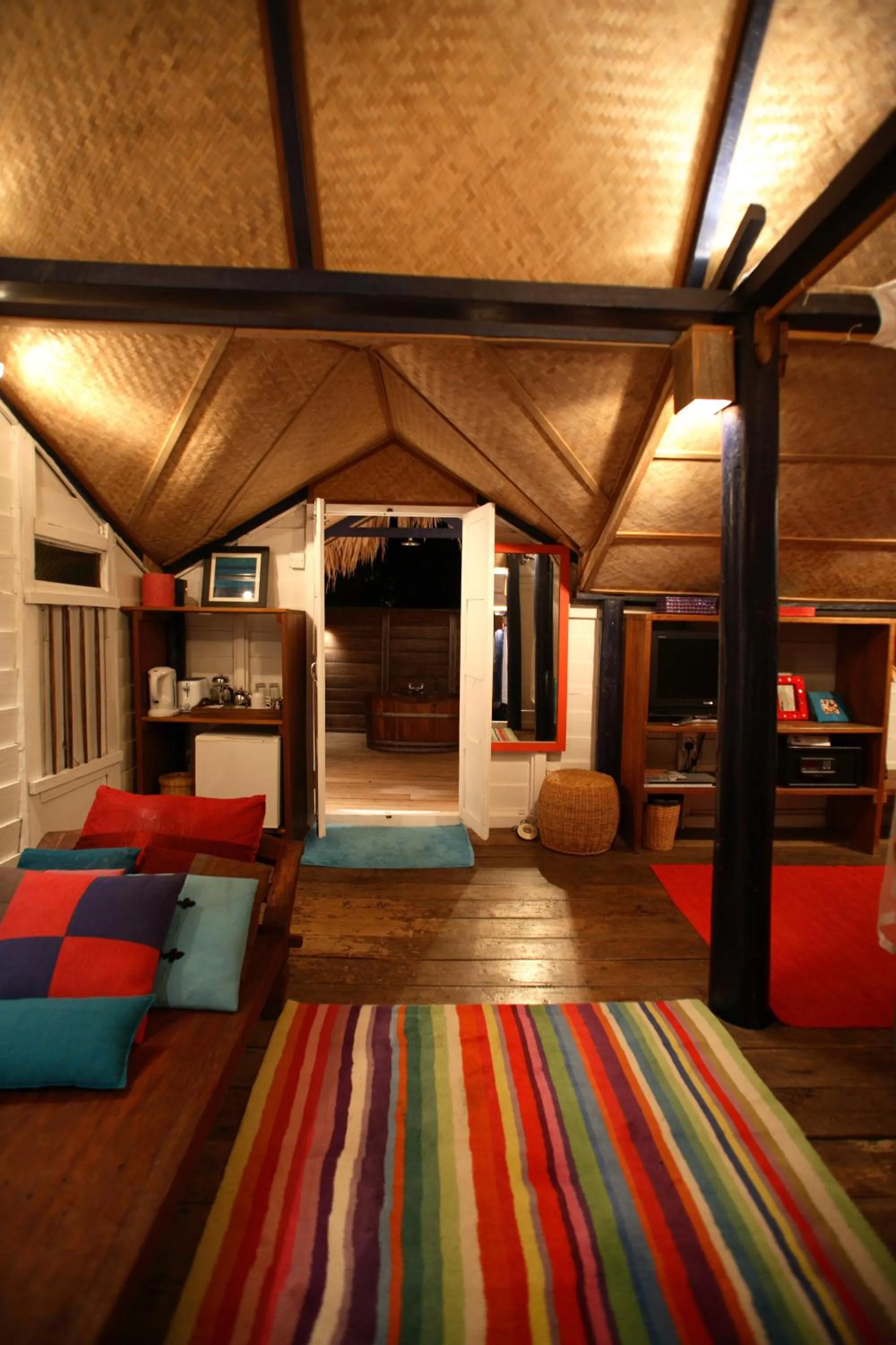 Bathroom, Bed in Bon Ton Antique Wooden Villas