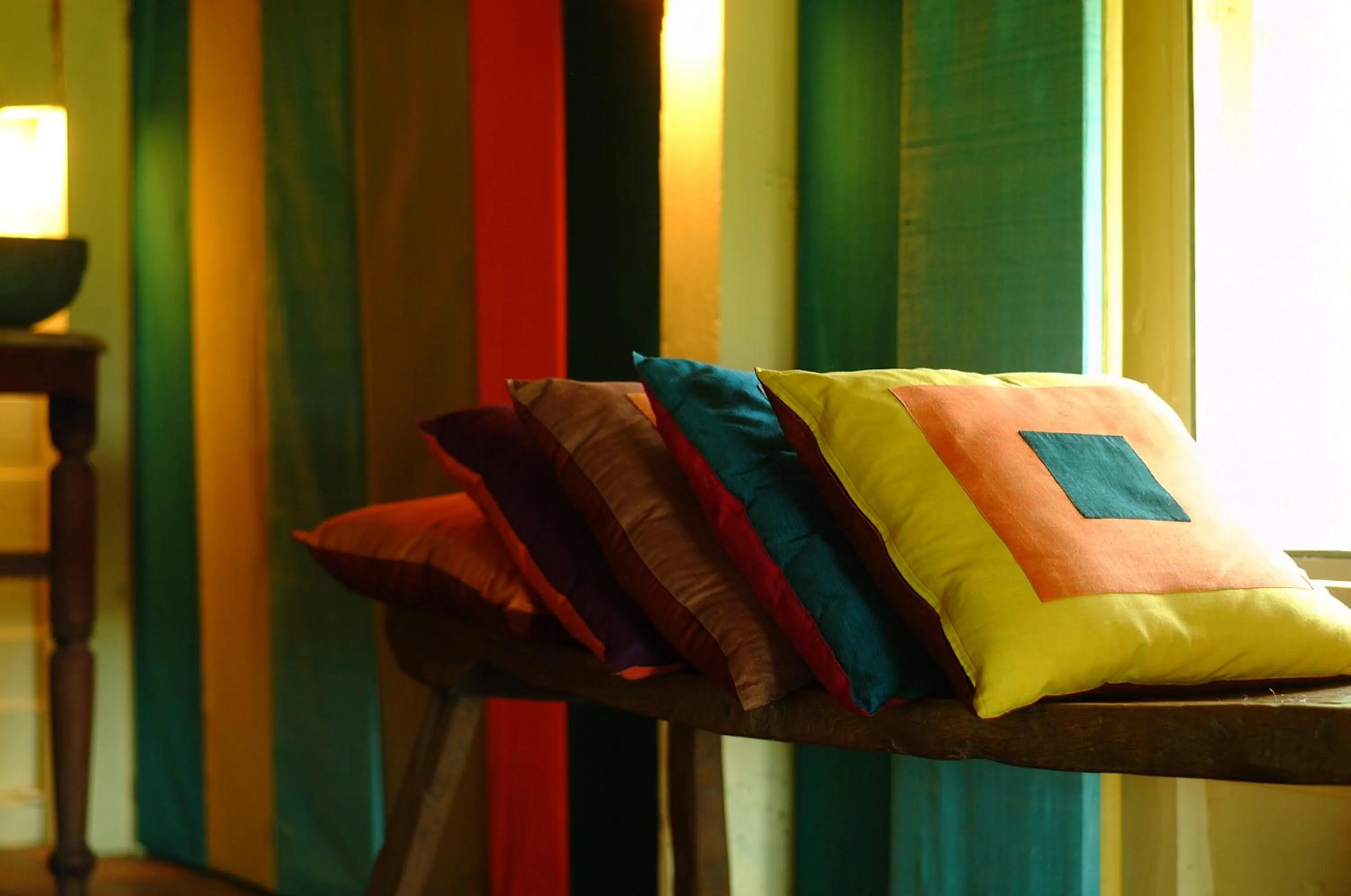 Seating area in Bon Ton Antique Wooden Villas