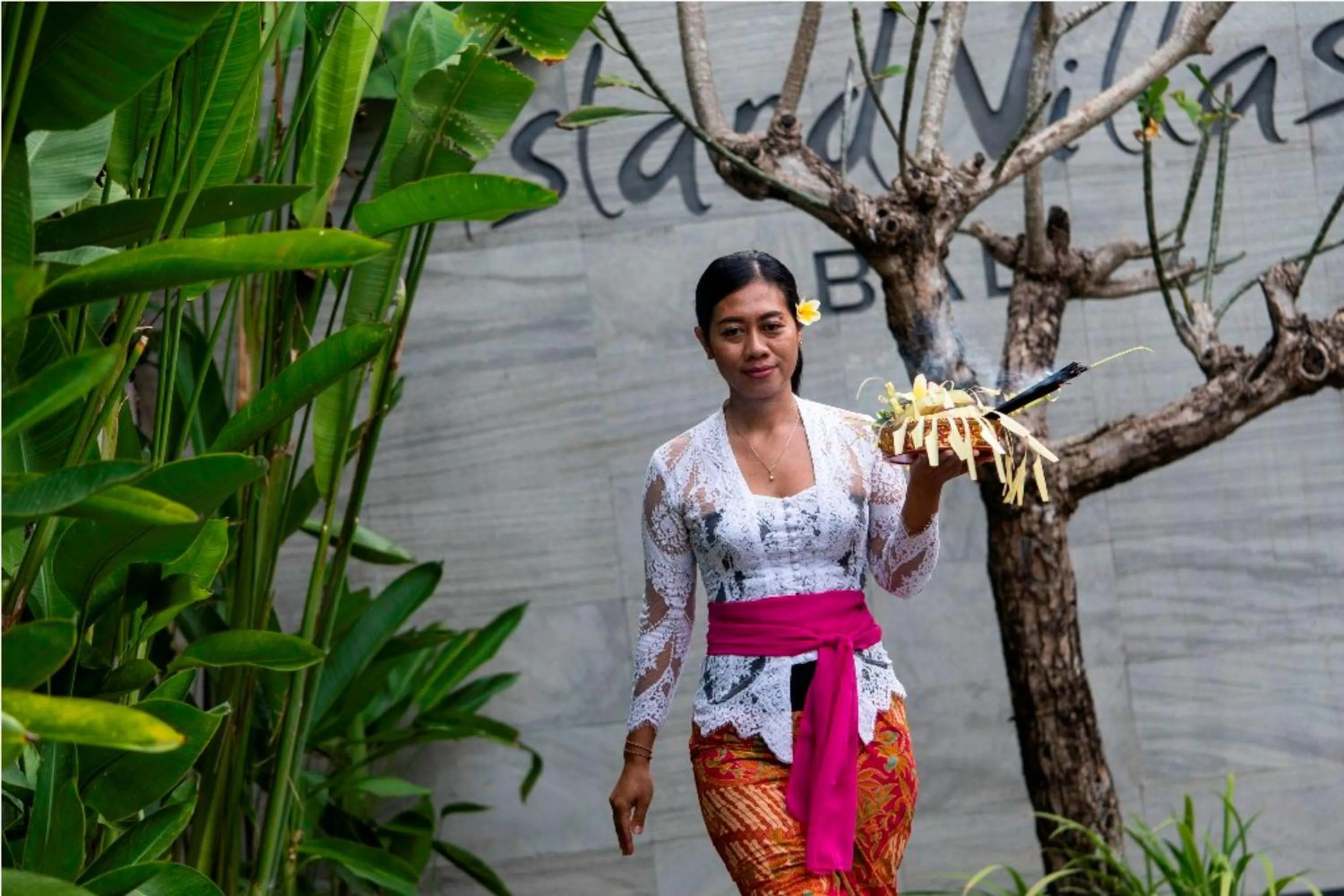 Staff in Bali Island Villas and Spa Seminyak