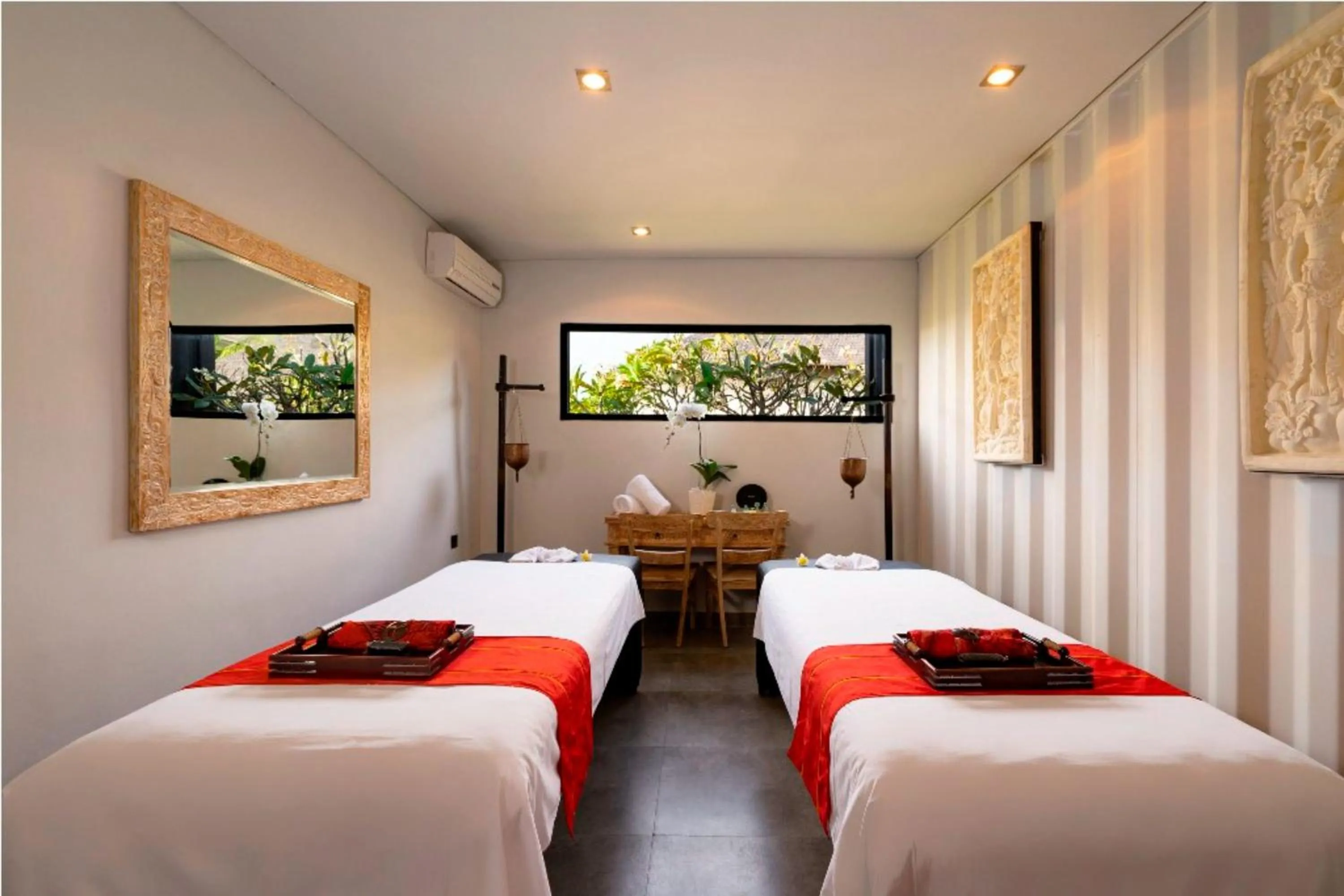 Spa and wellness centre/facilities, Bed in Bali Island Villas and Spa Seminyak