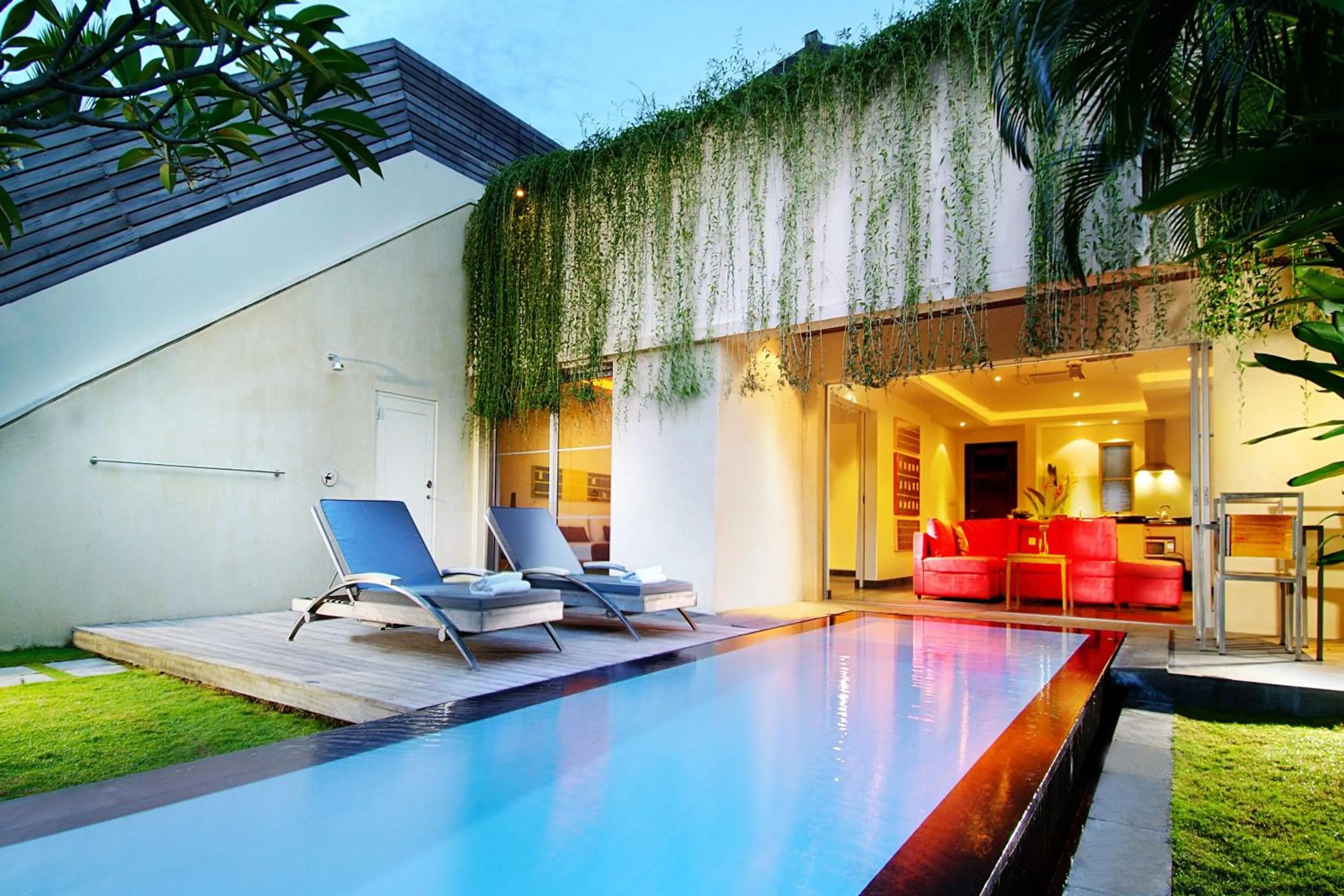 Swimming pool in Bali Island Villas and Spa Seminyak