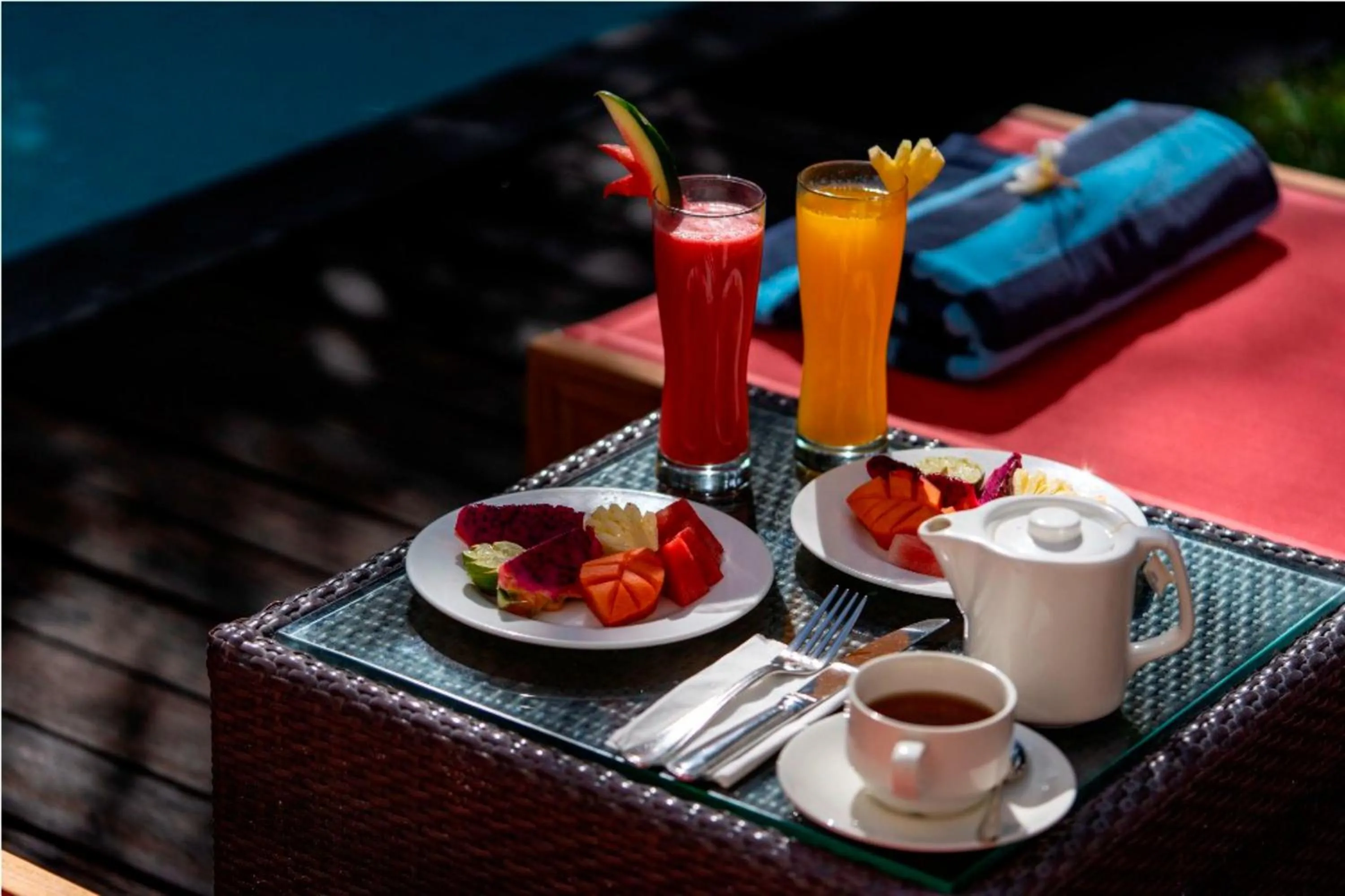 Food in Bali Island Villas and Spa Seminyak