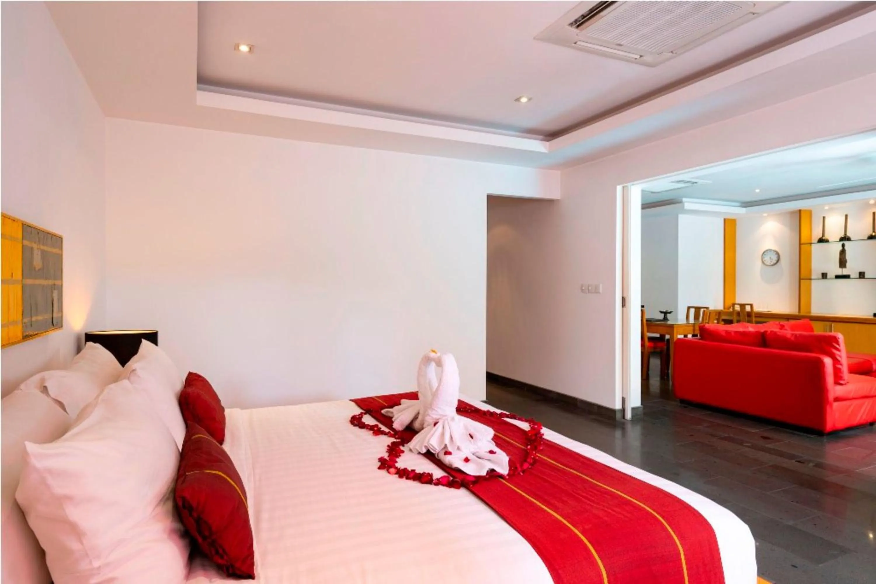 Bedroom, Bed in Bali Island Villas and Spa Seminyak