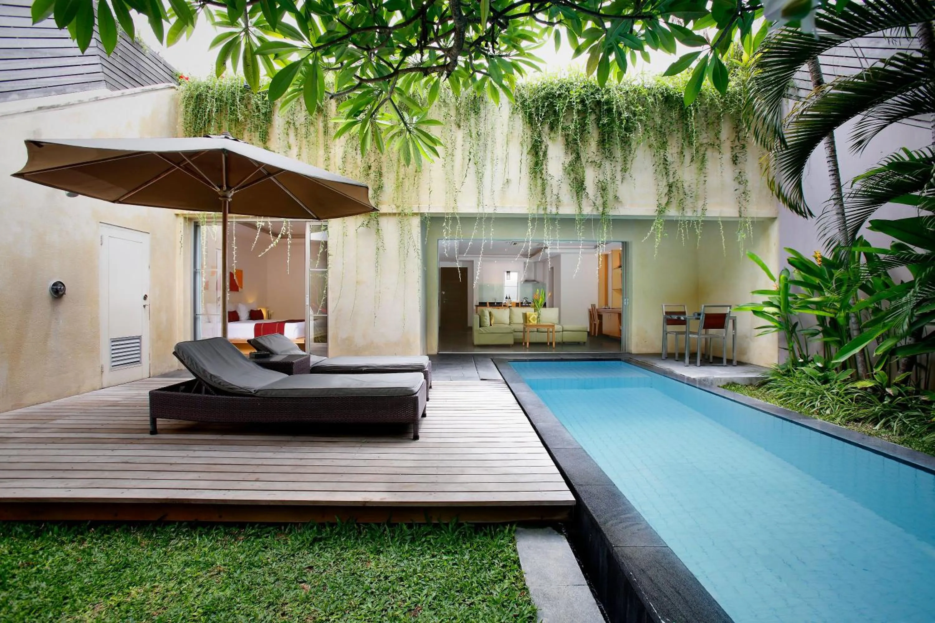 Swimming pool in Bali Island Villas and Spa Seminyak