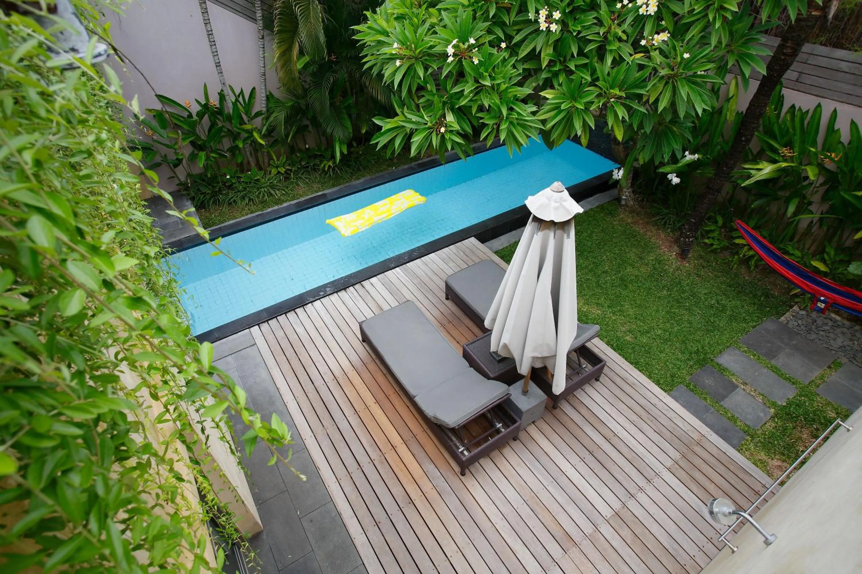 Patio in Bali Island Villas and Spa Seminyak