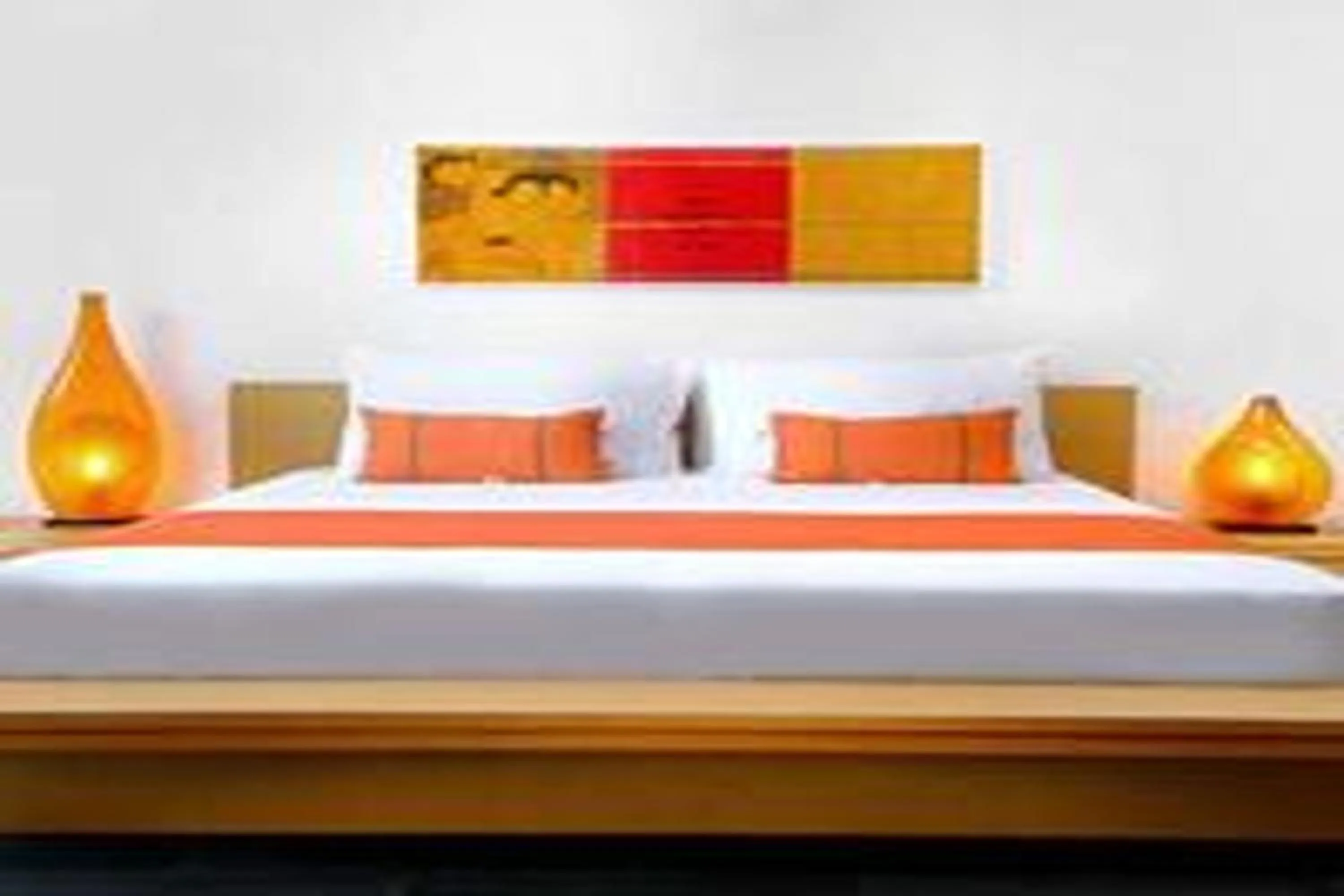 Bed in Bali Island Villas and Spa Seminyak