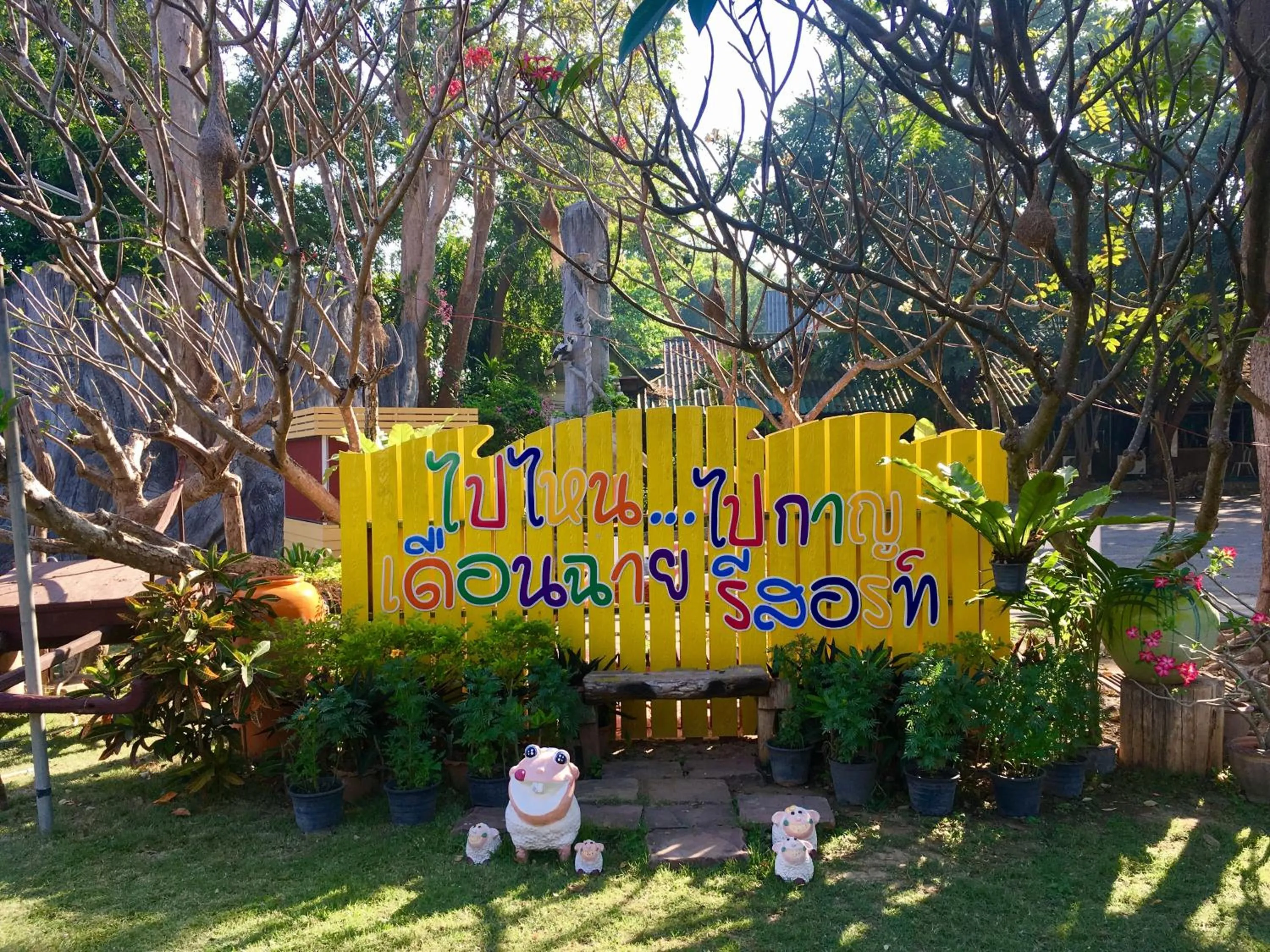 Garden in Duenshine Resort