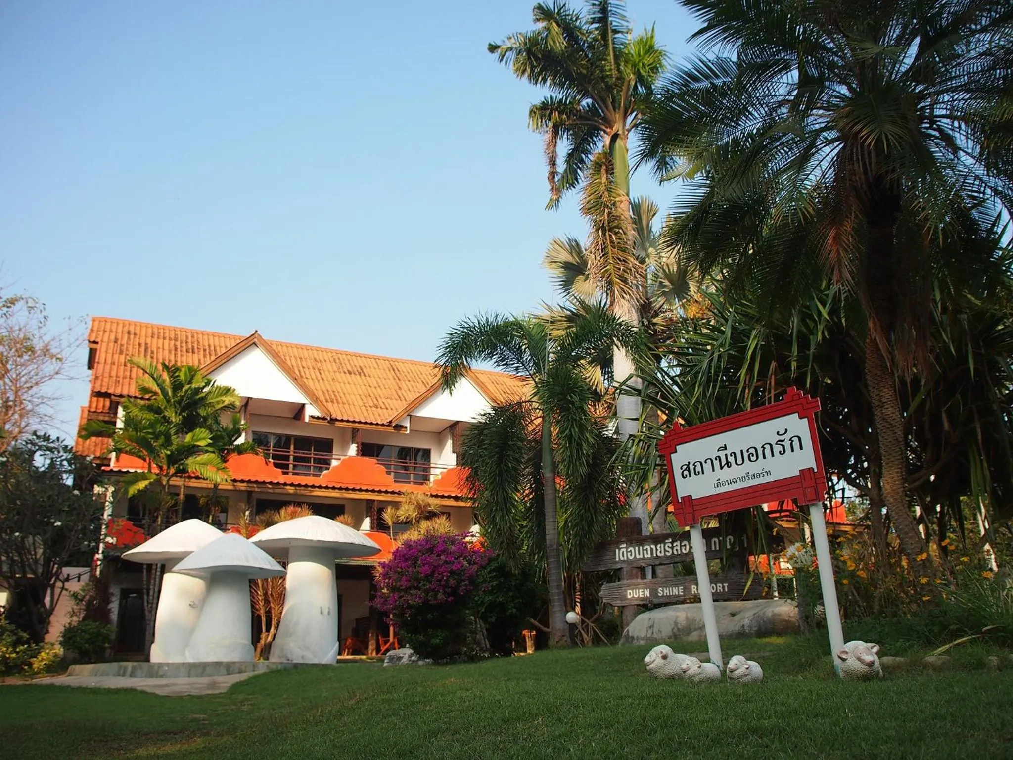 Garden in Duenshine Resort