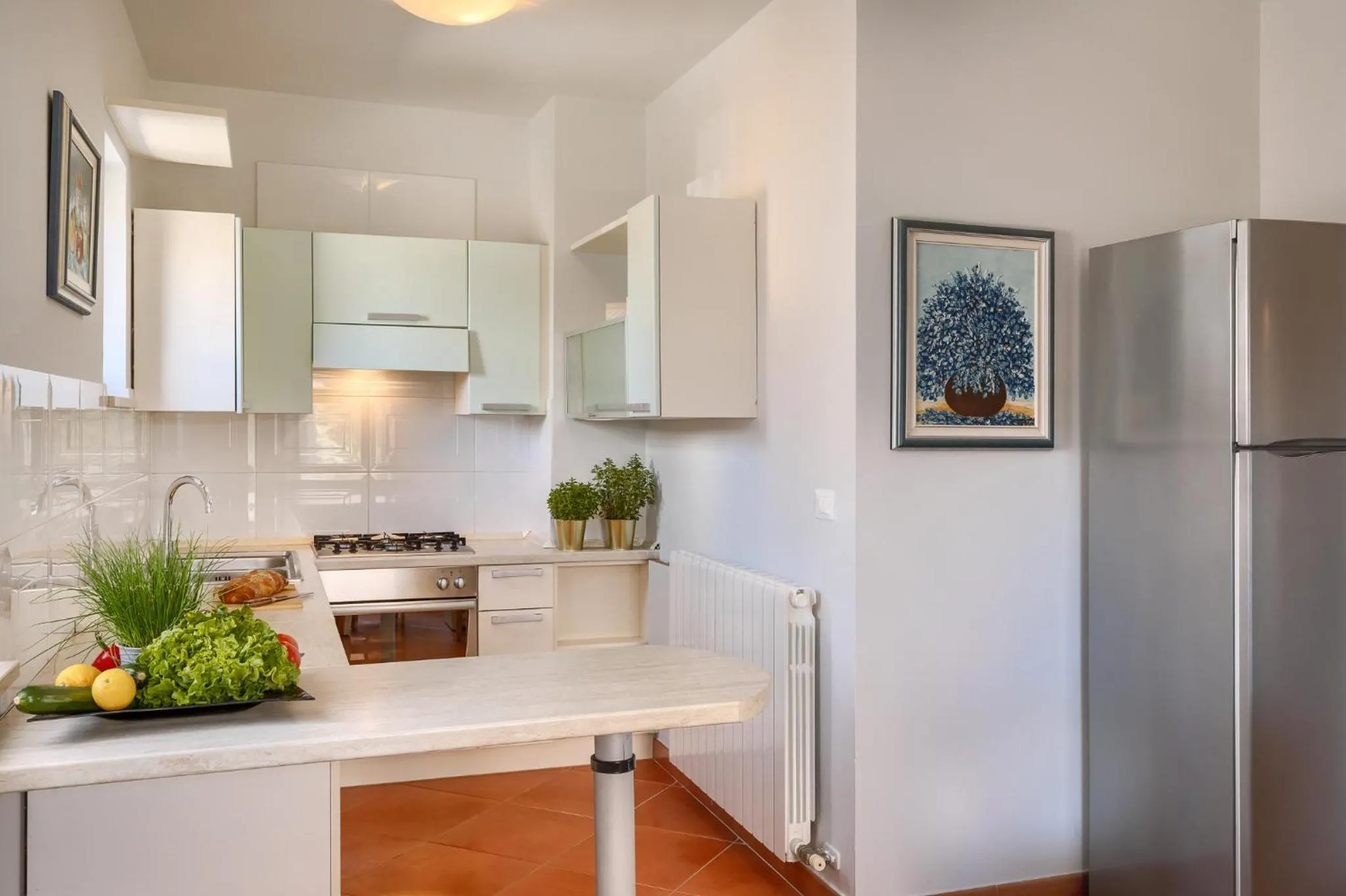 Kitchen or kitchenette in Belvedere Holidays Villas