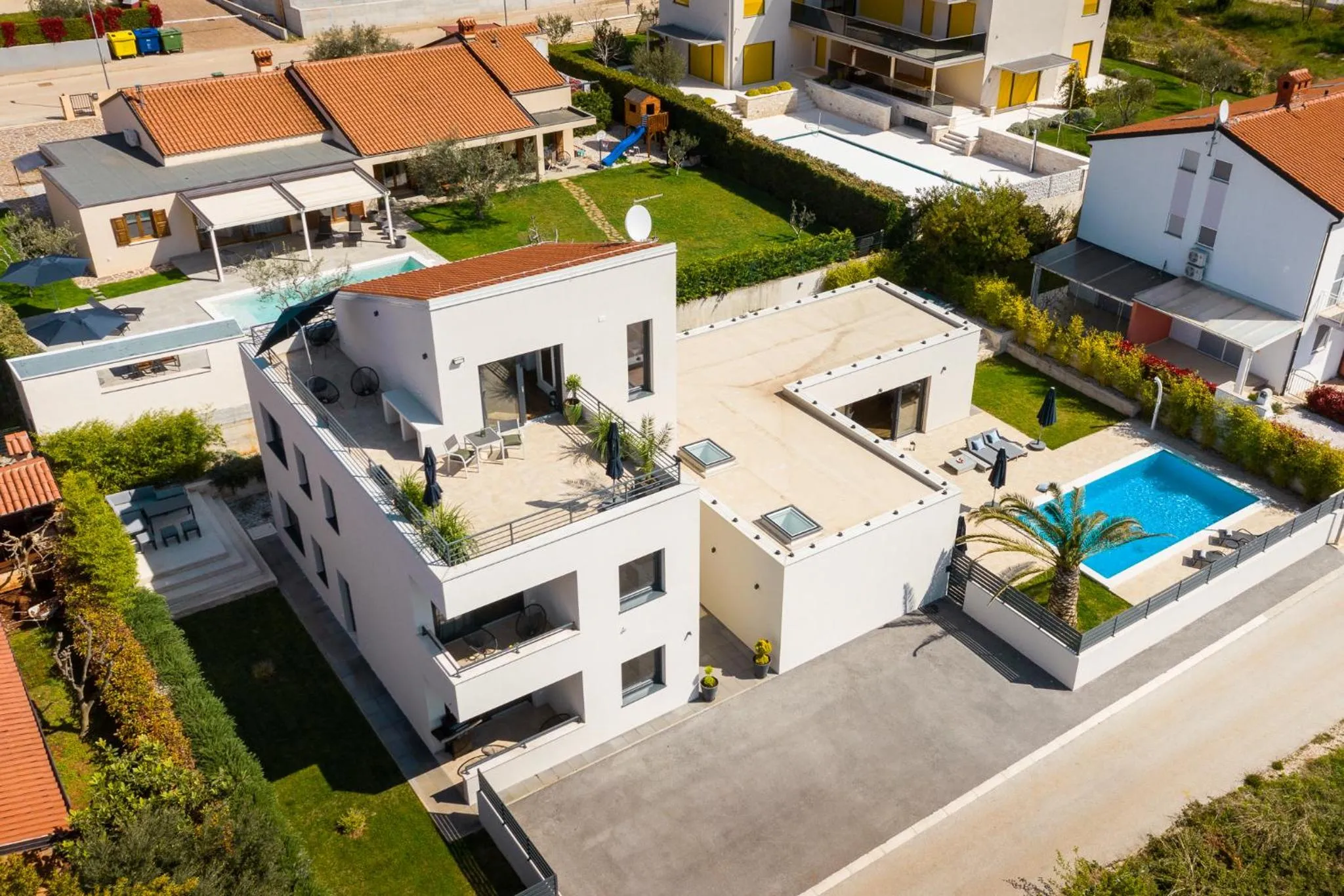 Bird's eye view in Belvedere Holidays Villas