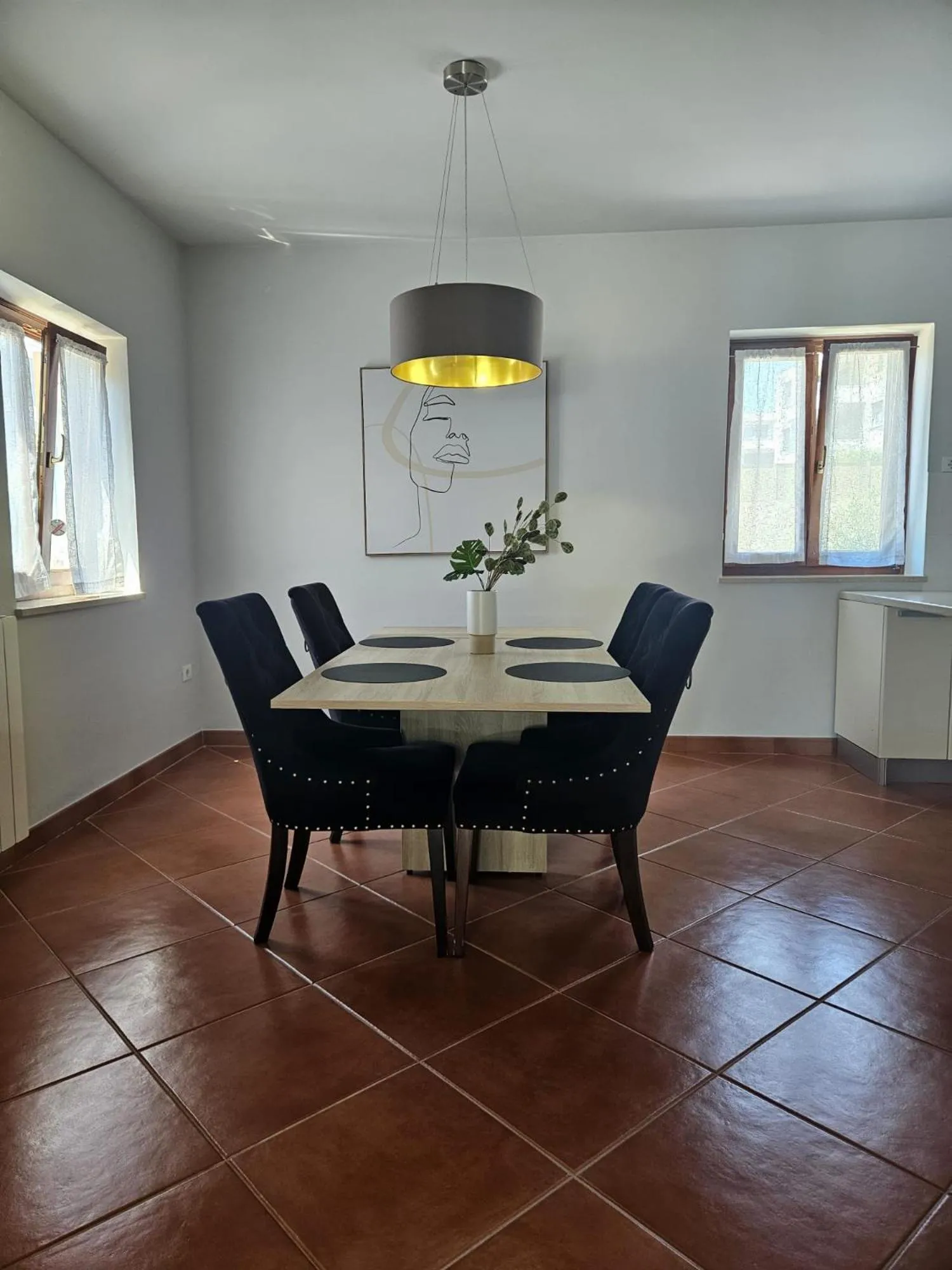 Dining area in Belvedere Holidays Villas
