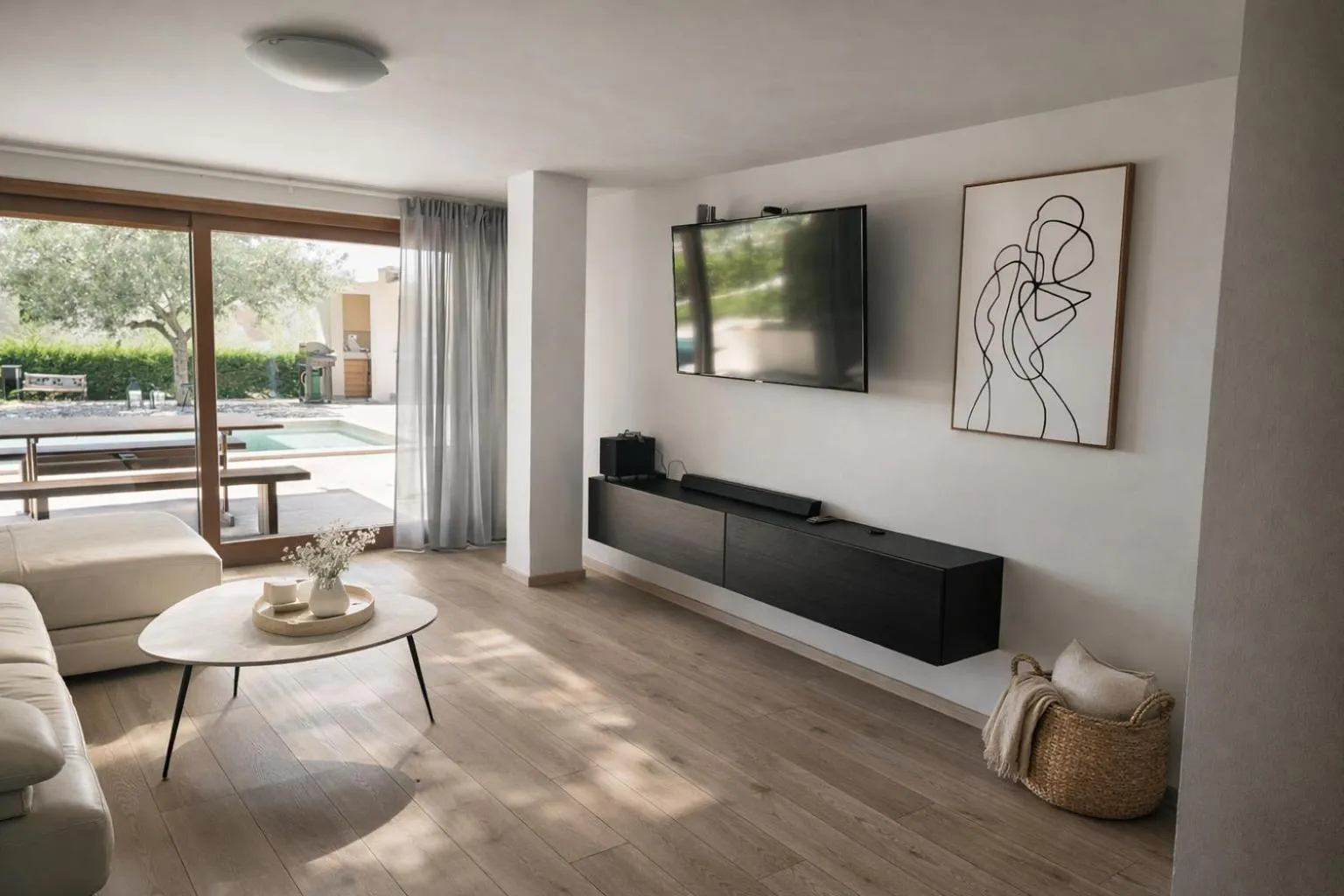 TV and multimedia in Belvedere Holidays Villas