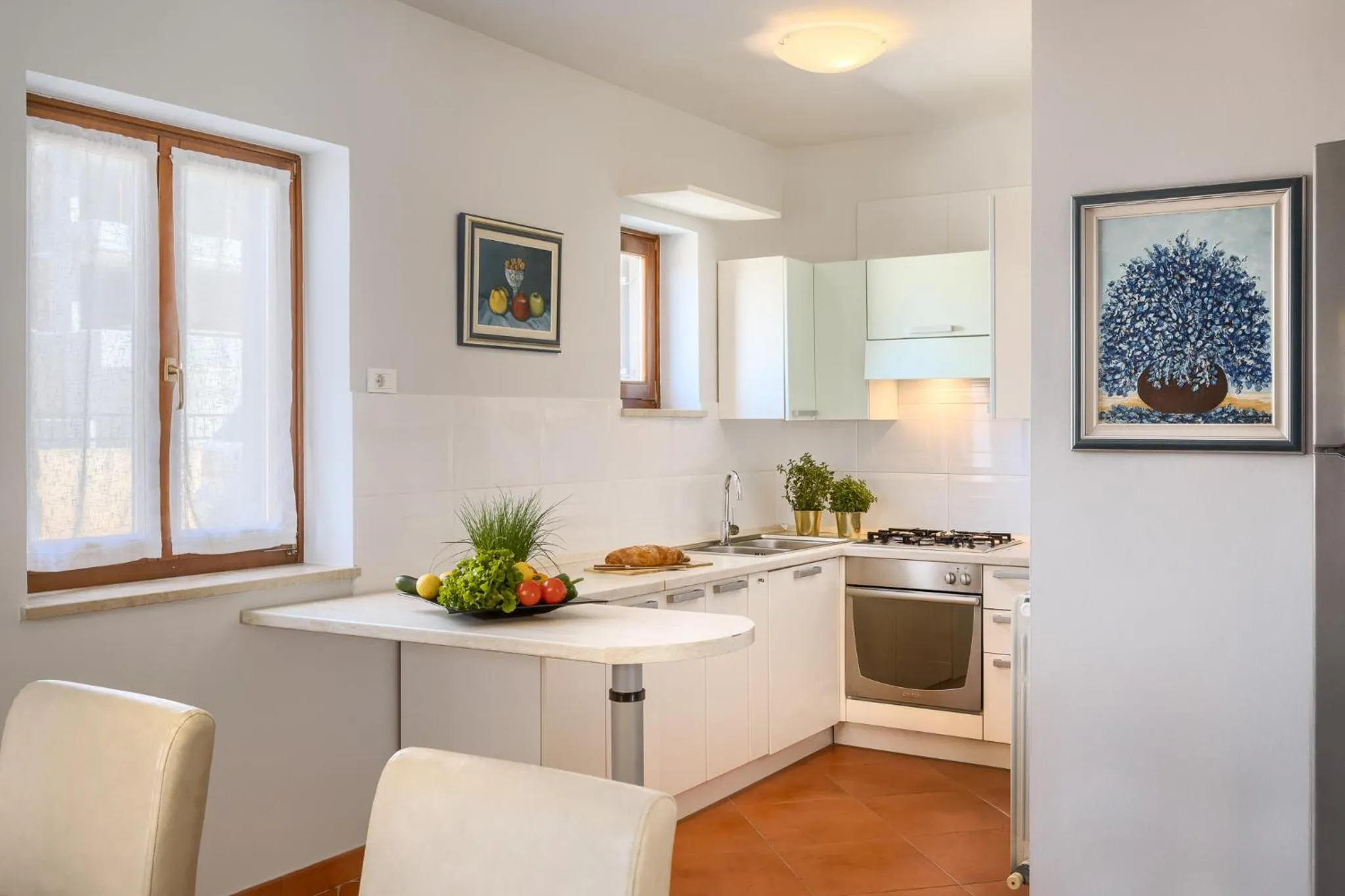Kitchen or kitchenette in Belvedere Holidays Villas