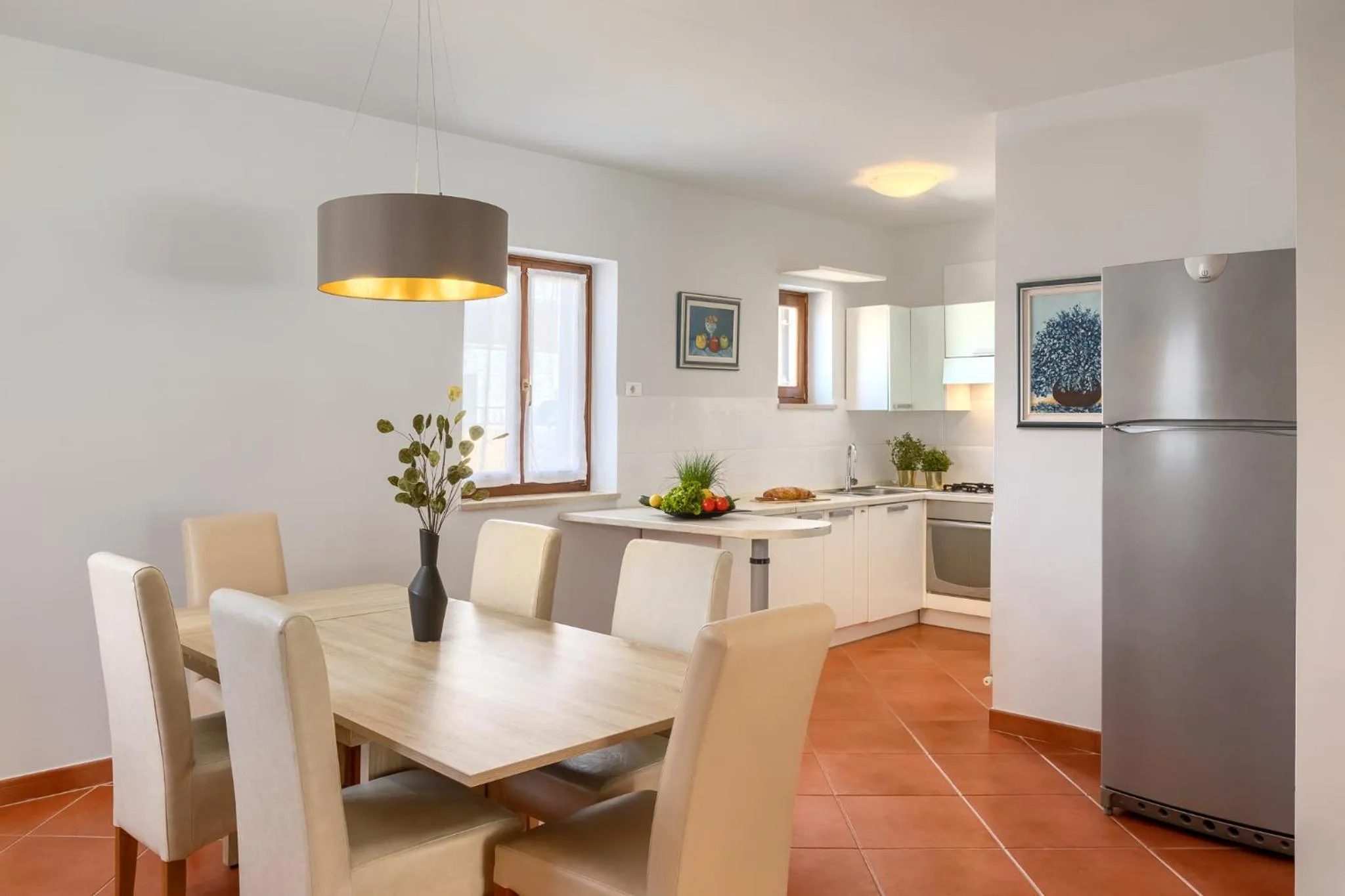 Kitchen or kitchenette in Belvedere Holidays Villas