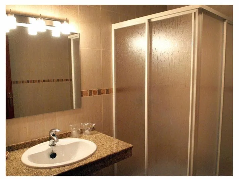 Bathroom in Hotel Restaurante Berlanga