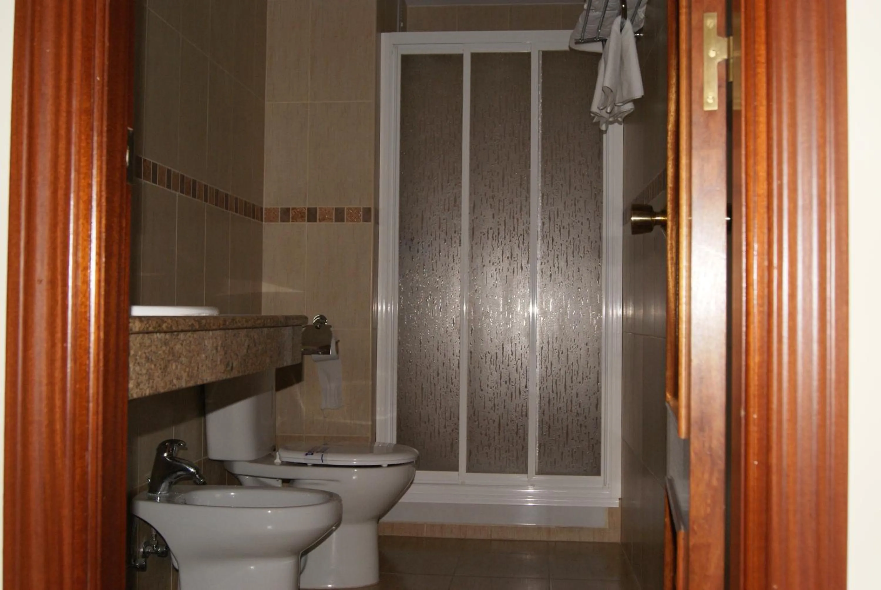 Bathroom in Hotel Restaurante Berlanga