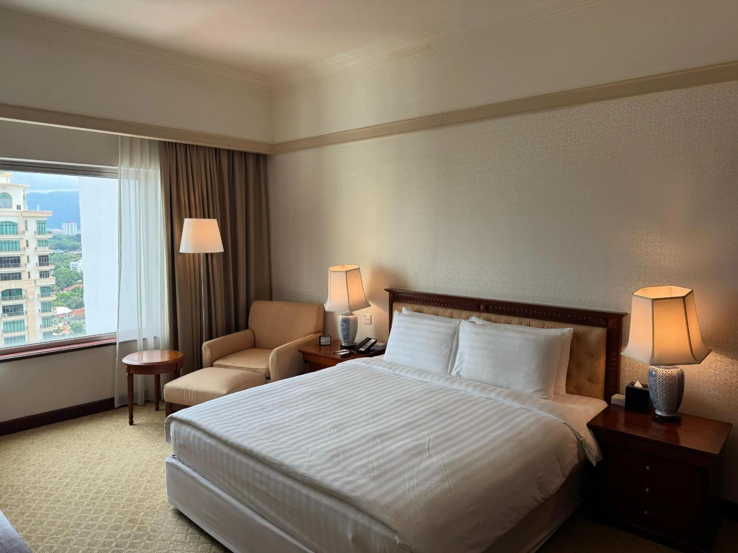 Bed in Gurney Bay Hotel, A PARKROYAL Partner Hotel