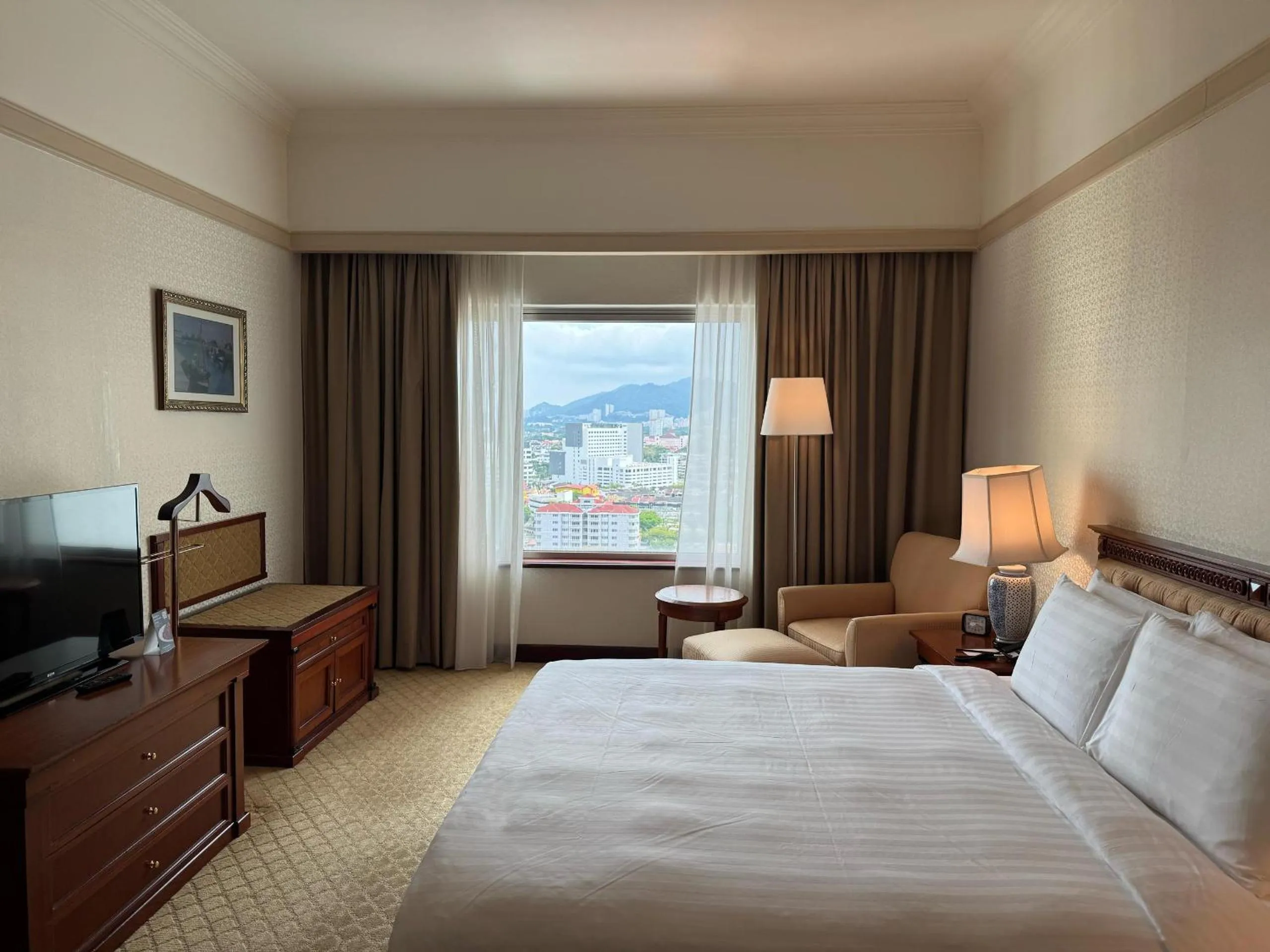 Bed in Gurney Bay Hotel, A PARKROYAL Partner Hotel