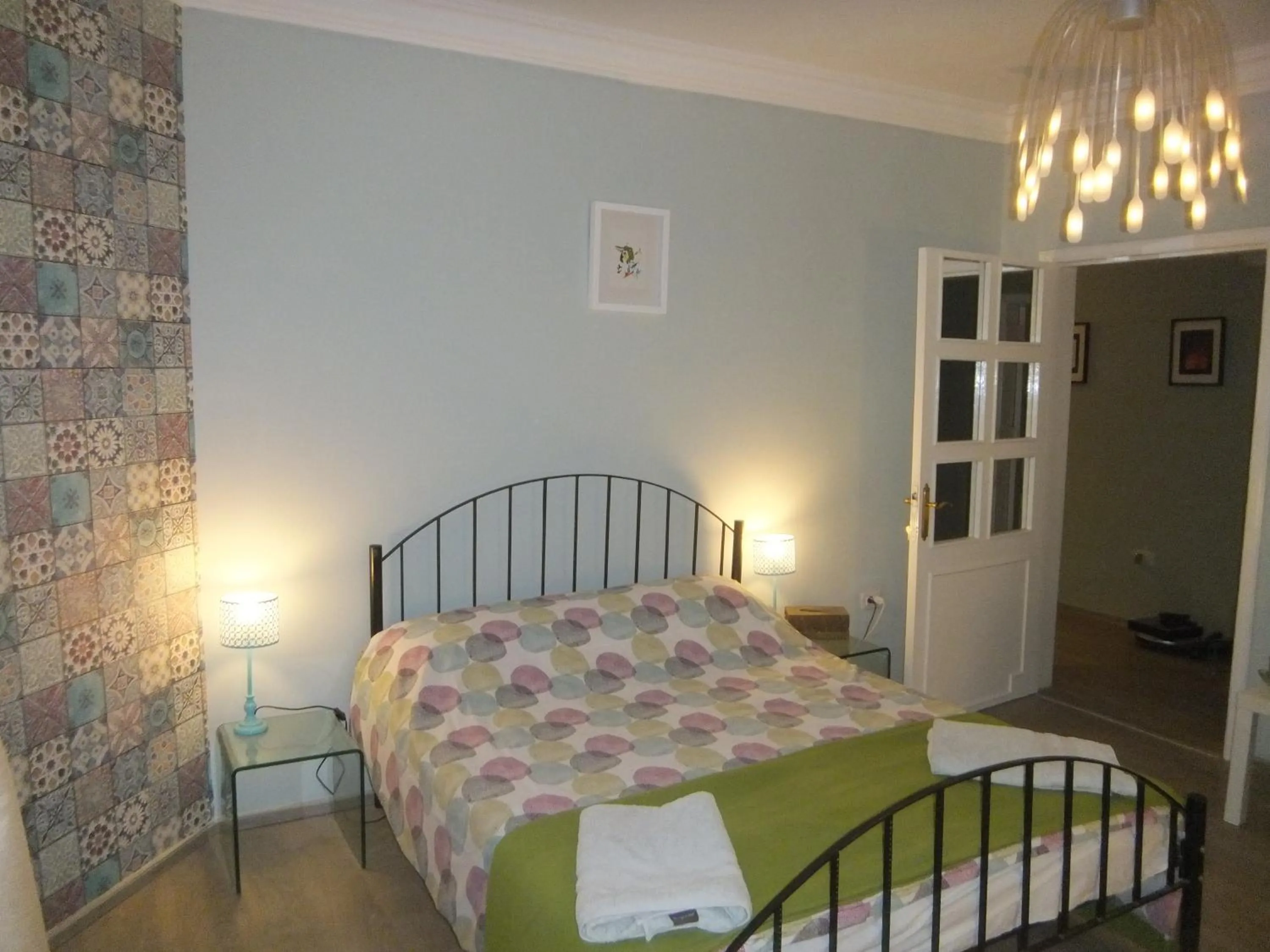 Bed in The Little B&B on the Hill