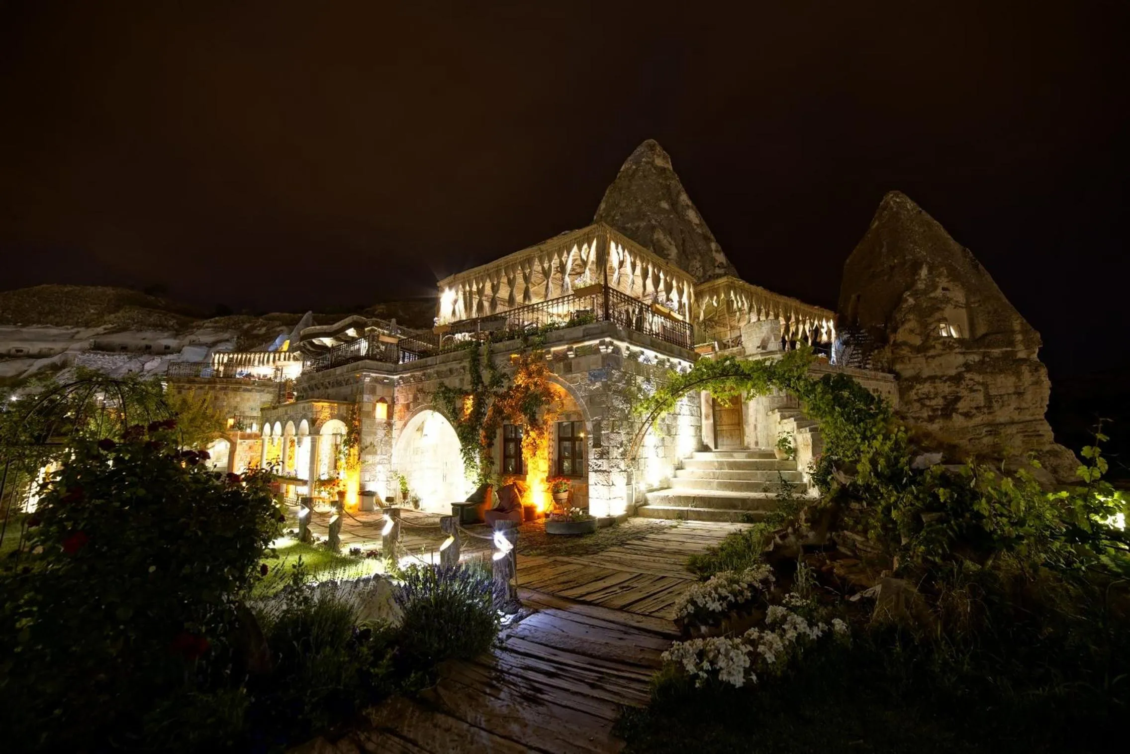 Property building in Panoramic Cave Hotel