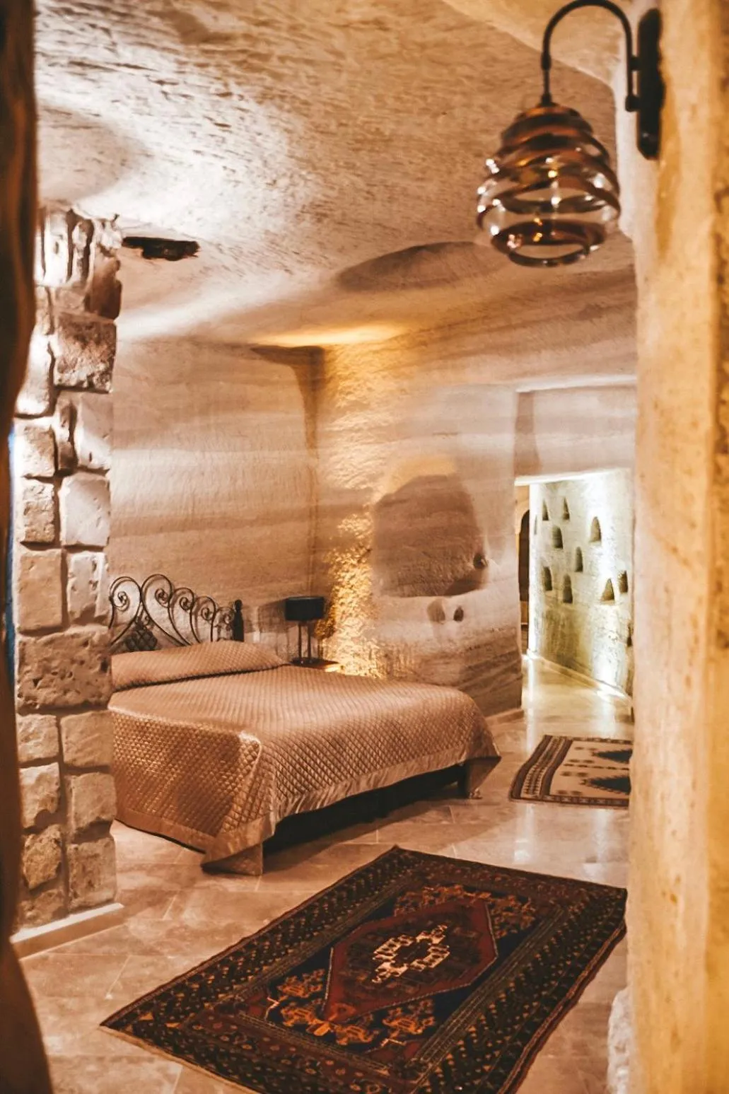 Photo of the whole room, Bed in Panoramic Cave Hotel