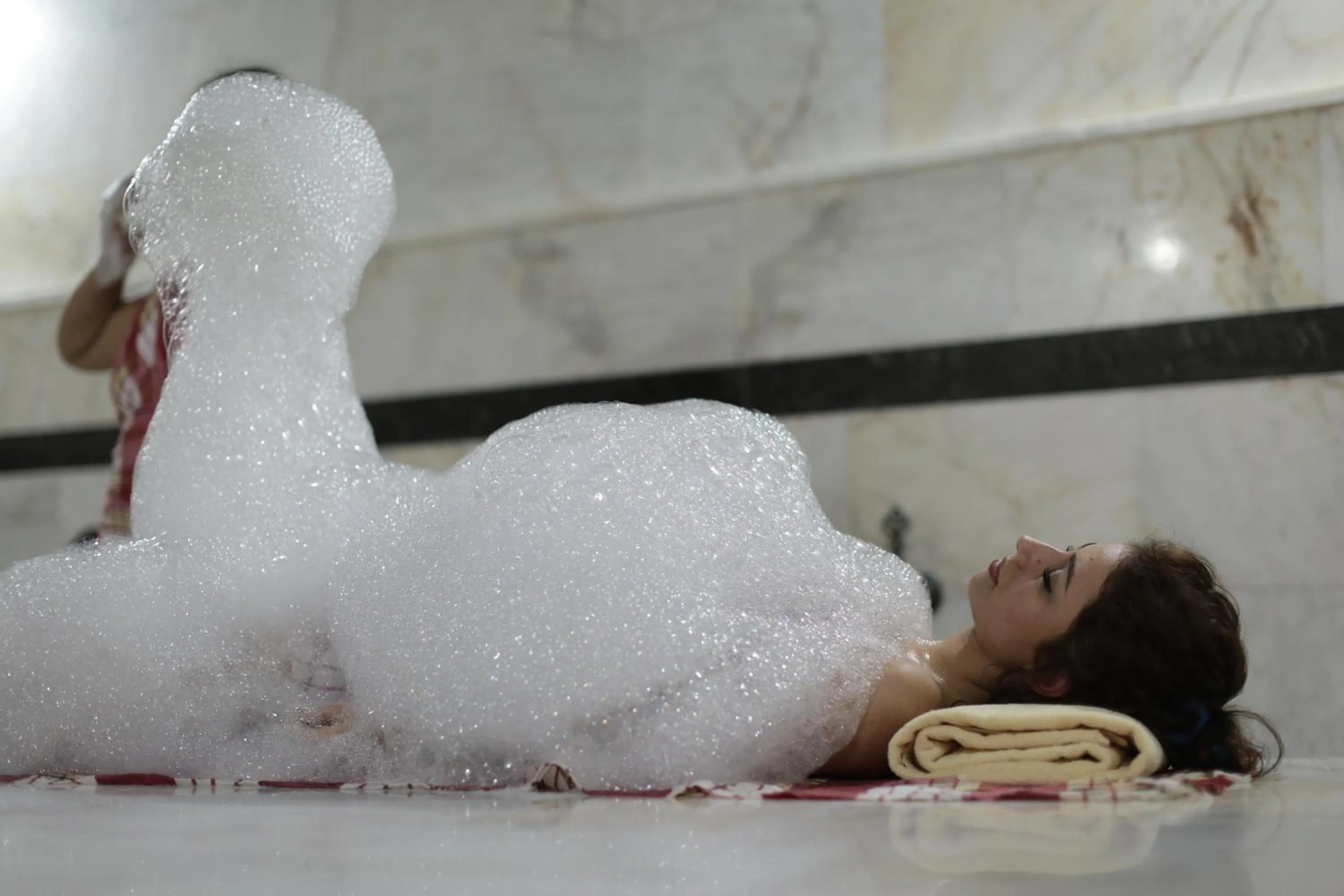 Sauna in Panoramic Cave Hotel