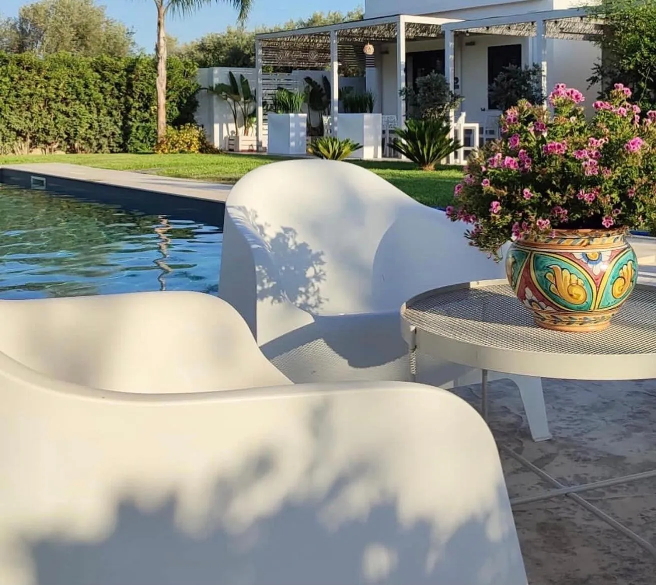 Swimming pool in Sun of Sicily