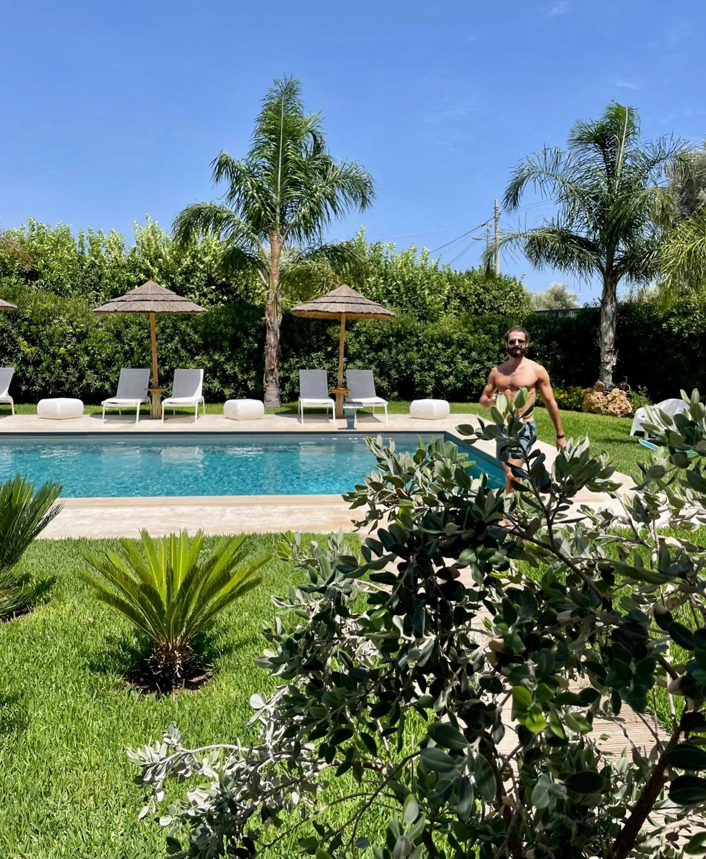 Garden in Sun of Sicily