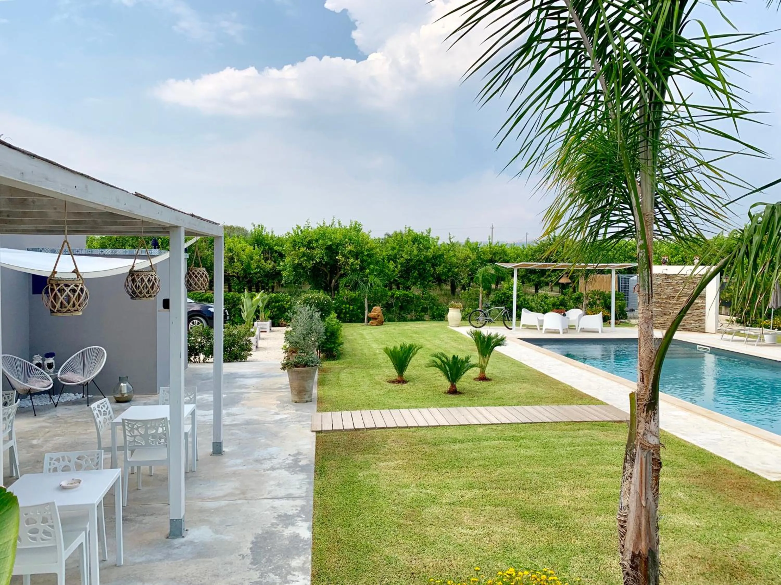 Garden in Sun of Sicily