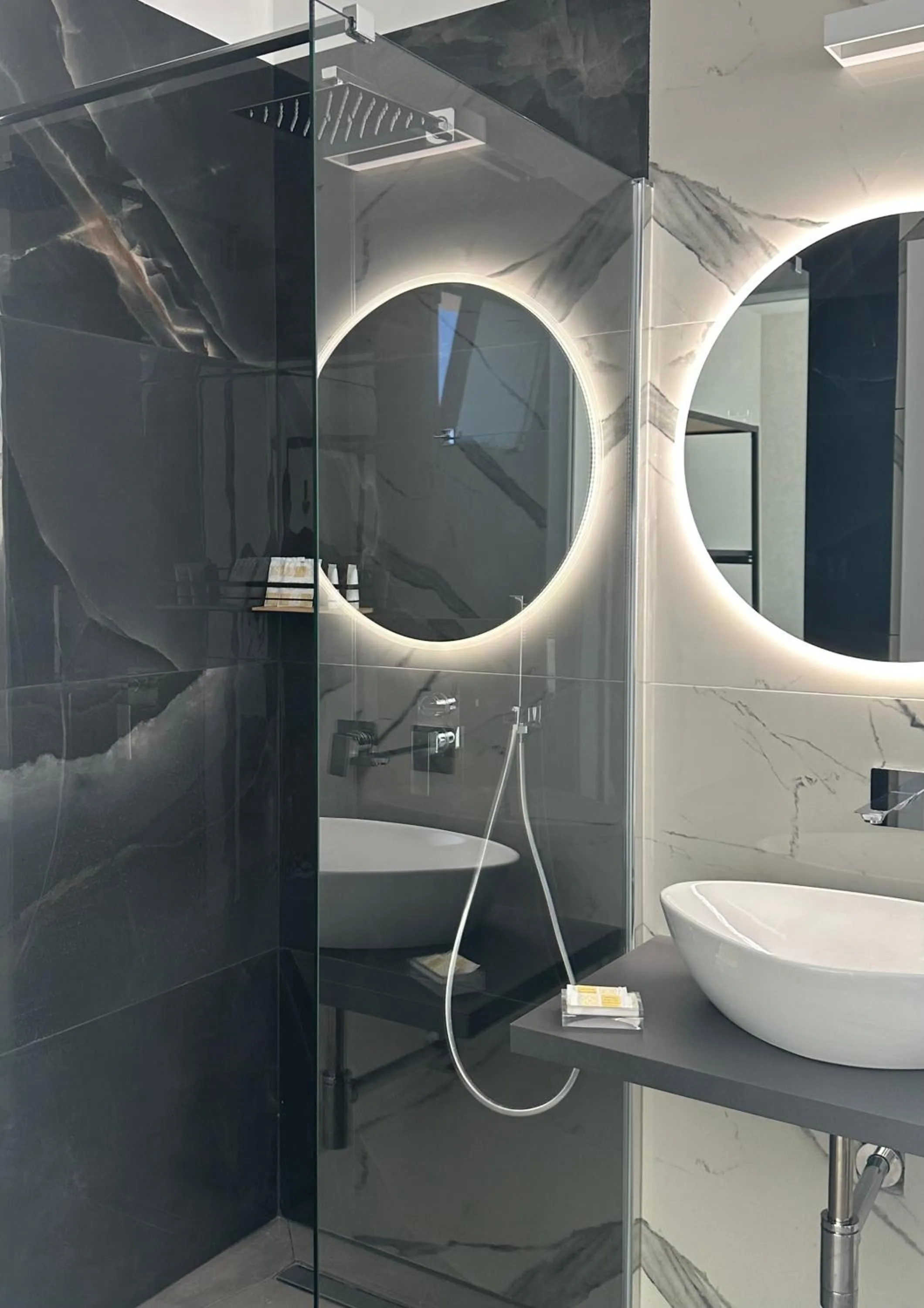 Shower in Sun of Sicily