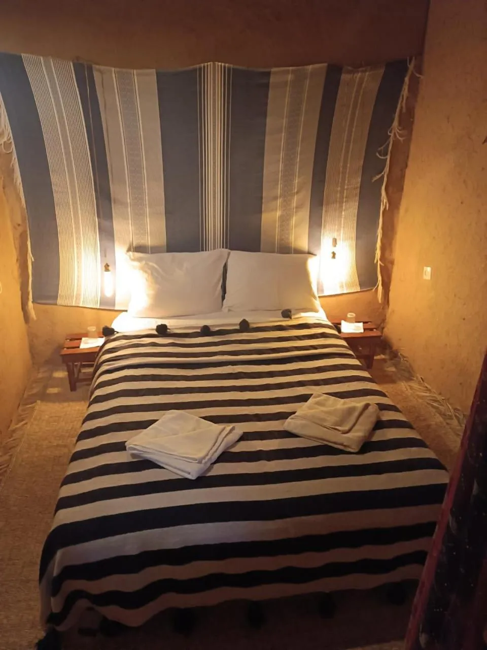 Bed in Kasbah Oulad Othmane