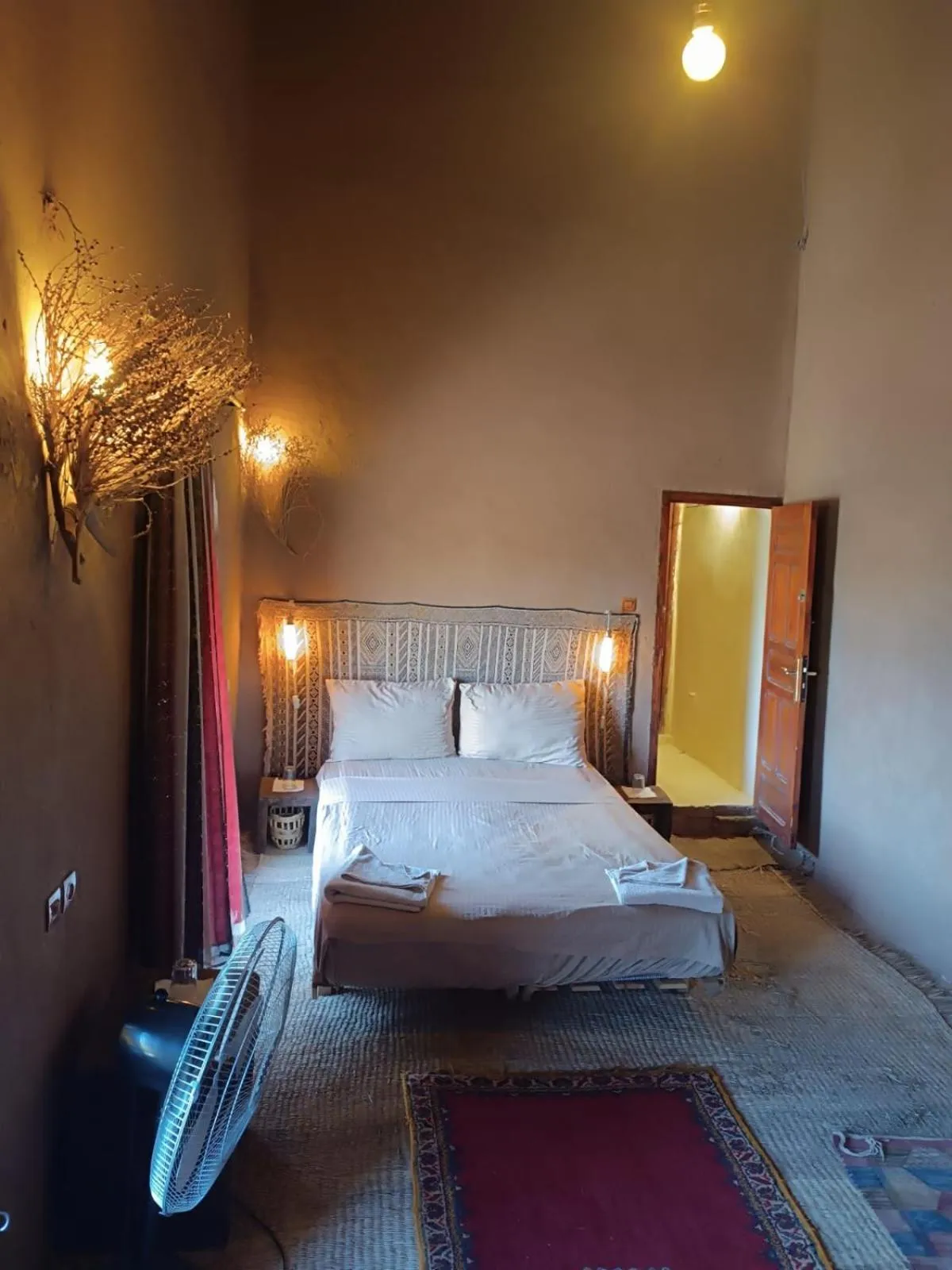 Bed in Kasbah Oulad Othmane