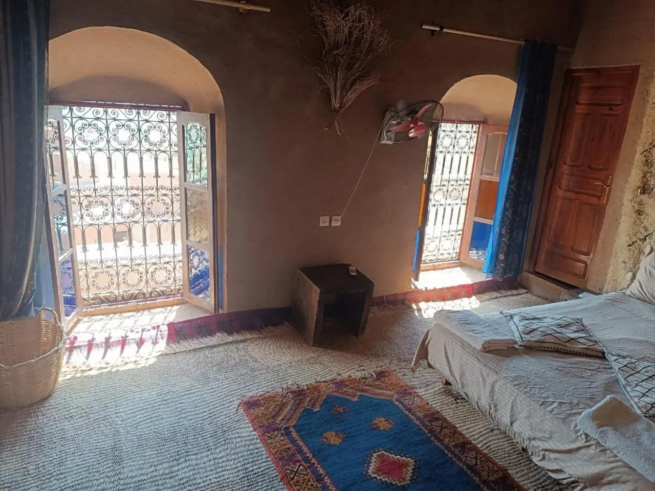Bed in Kasbah Oulad Othmane