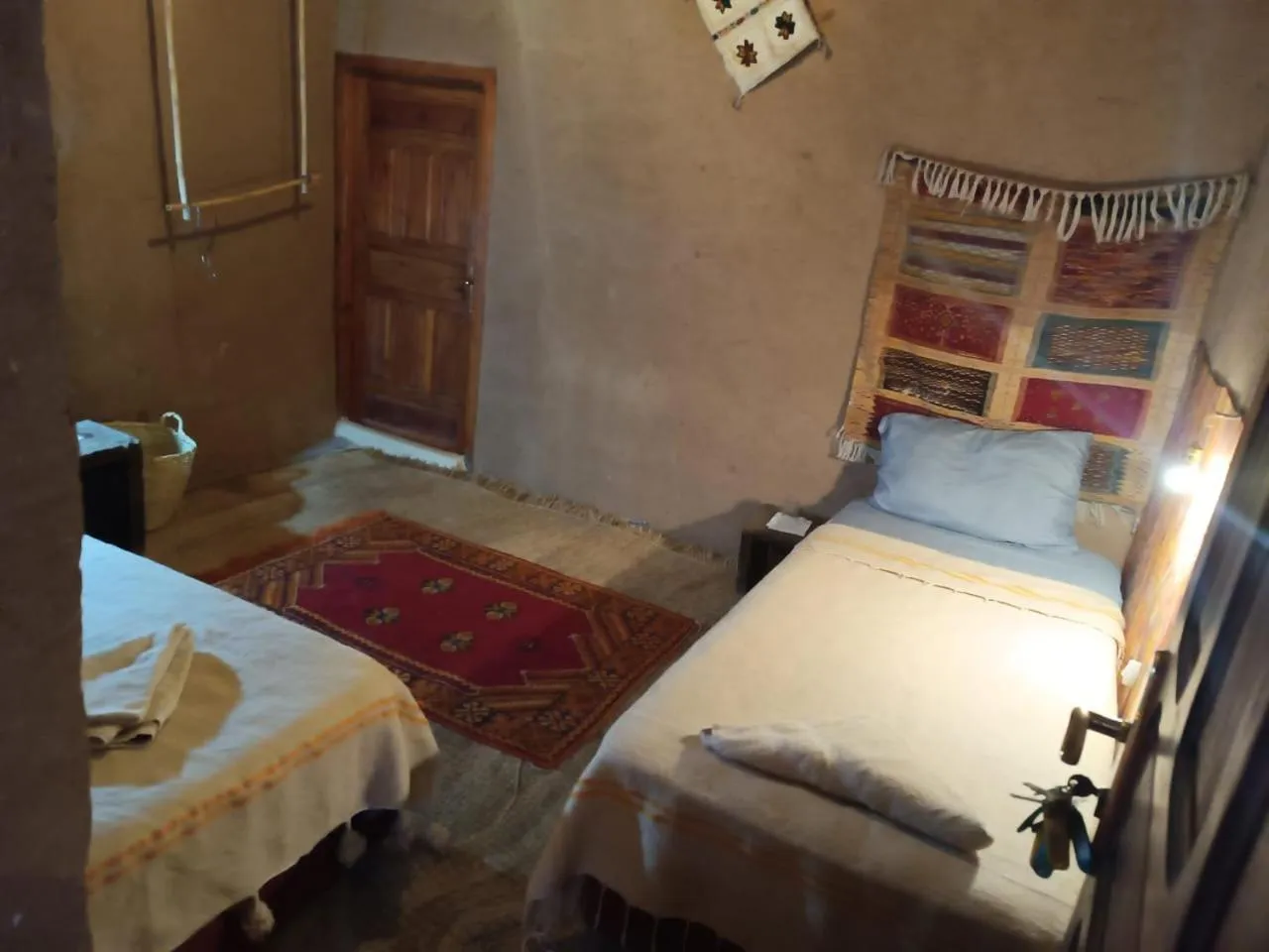 Bed in Kasbah Oulad Othmane