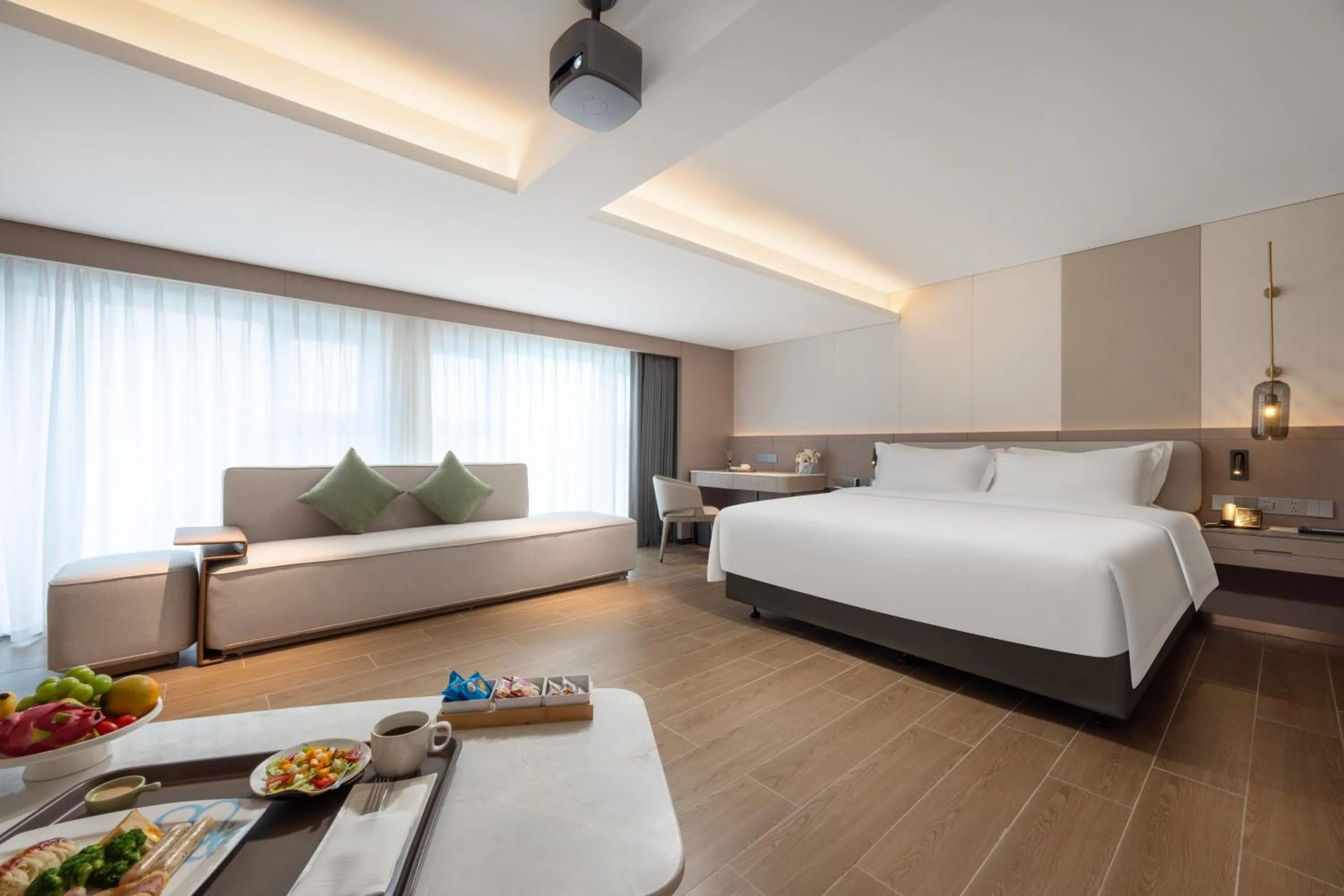 Photo of the whole room, Bed in Sunflower Hotel &Residence, Futian Port Branch