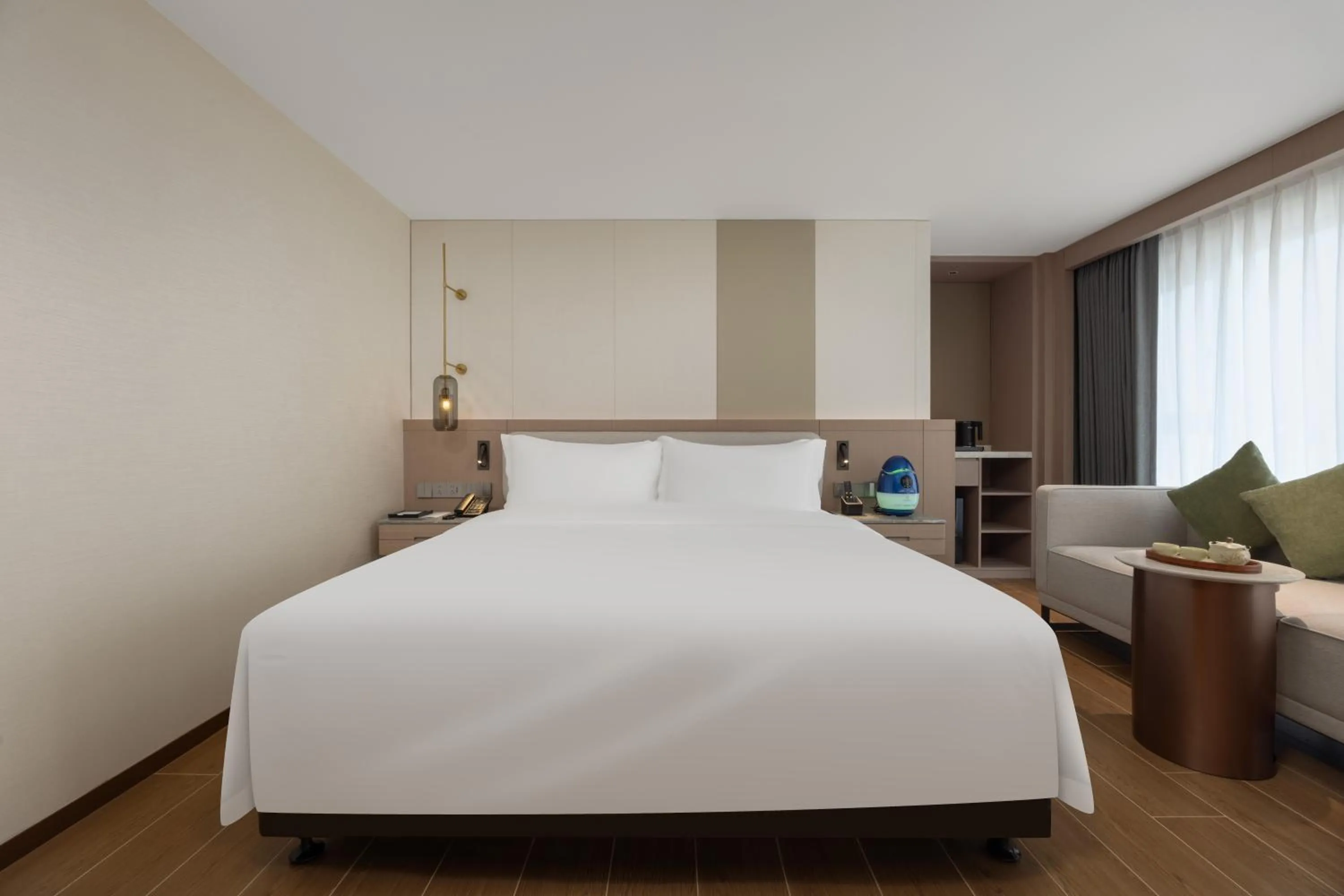 Bed in Sunflower Hotel &Residence, Futian Port Branch