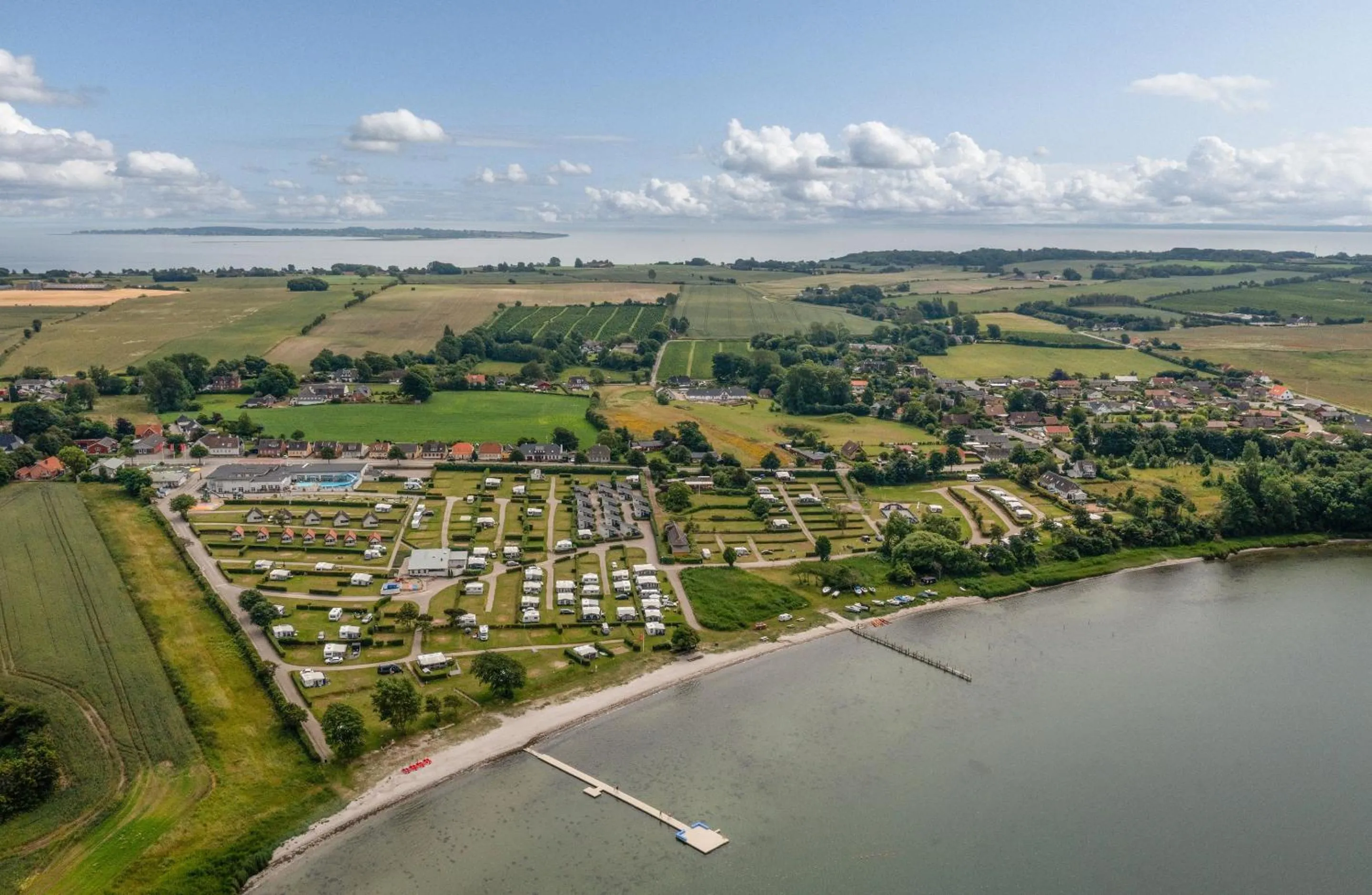 Property building in First Camp Bøjden Strand