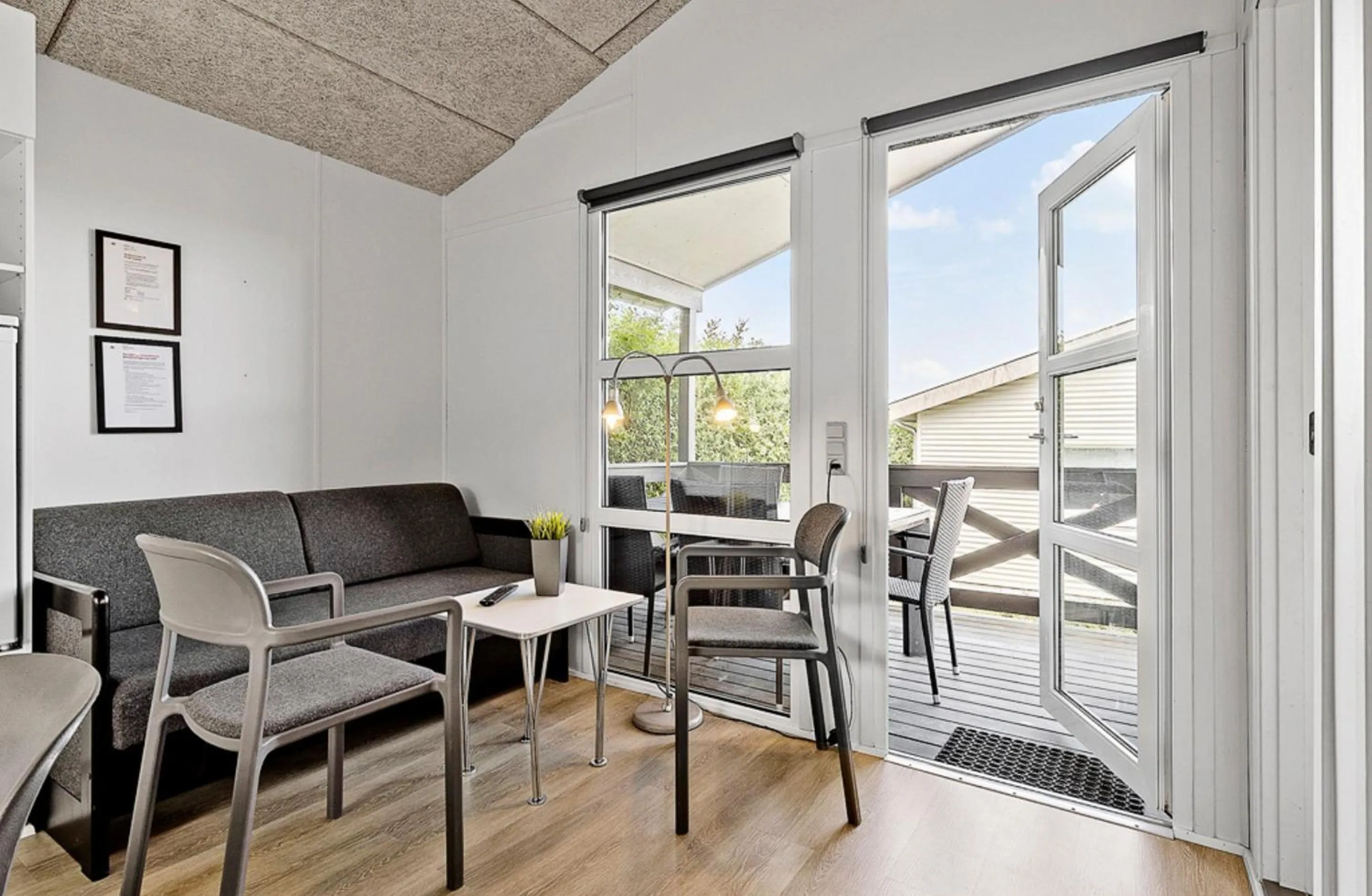 Living room in First Camp Bøjden Strand
