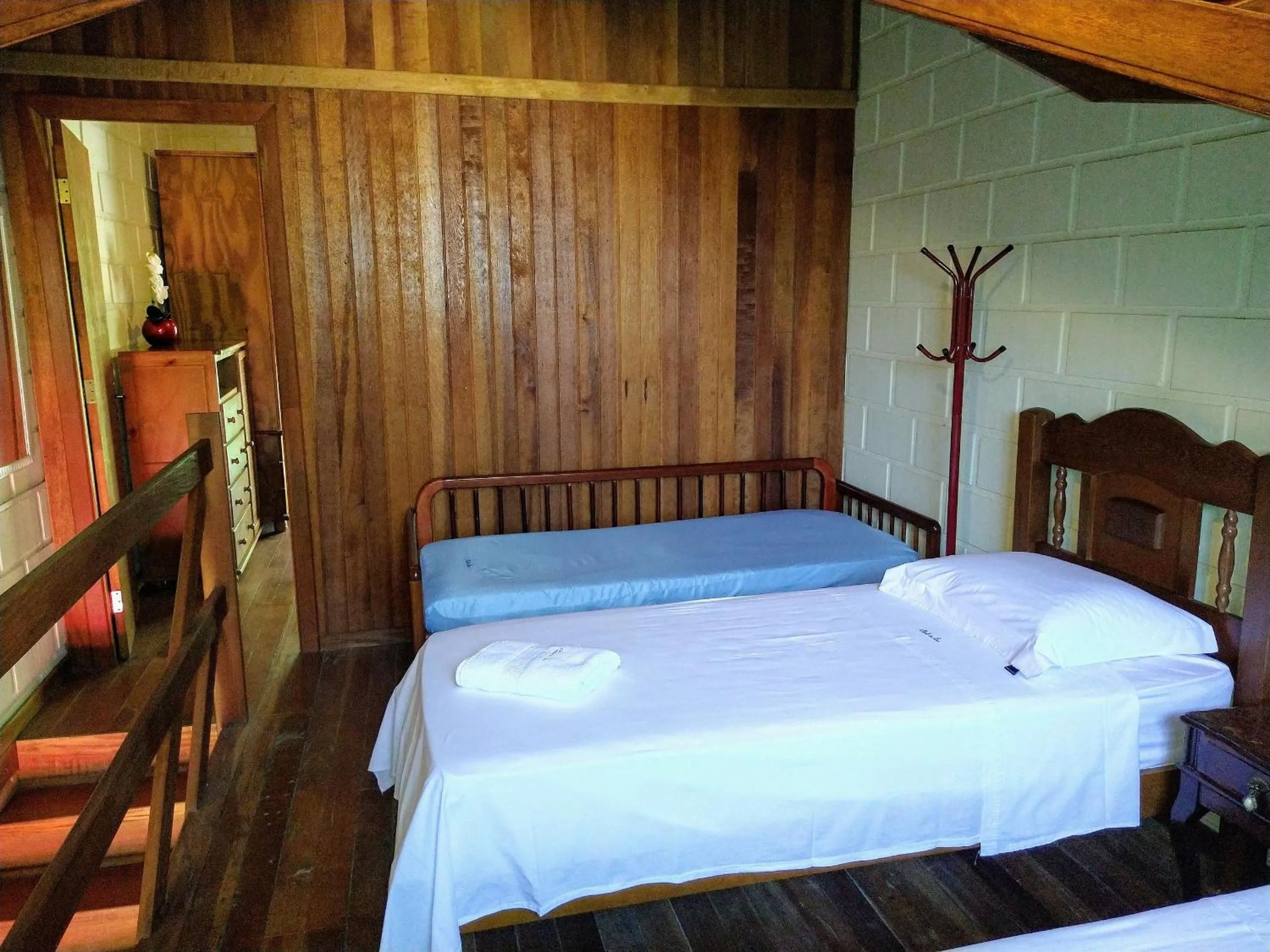 Bed in Chalé da Ana