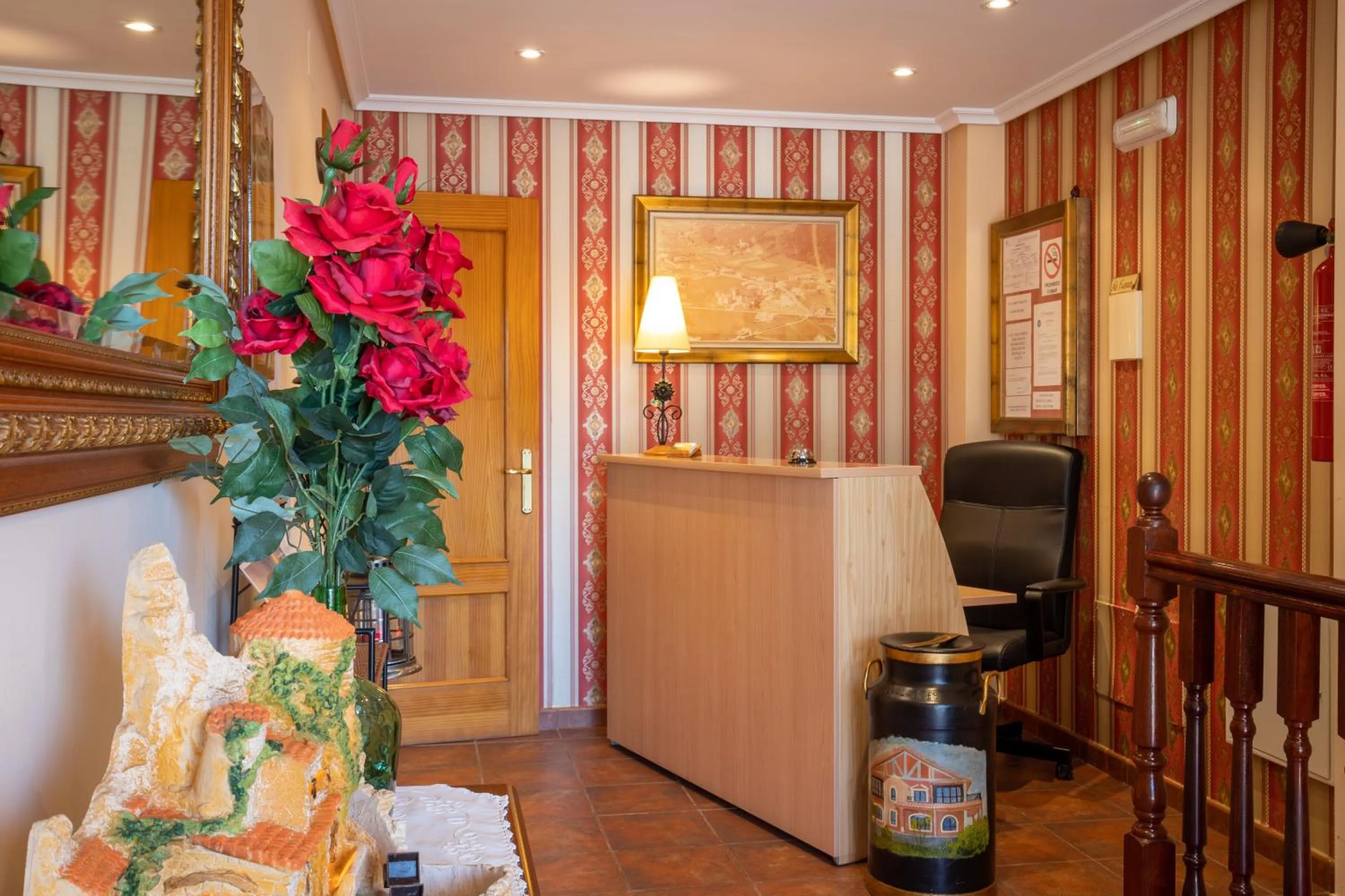 Lobby or reception in Posada El Trasmerano