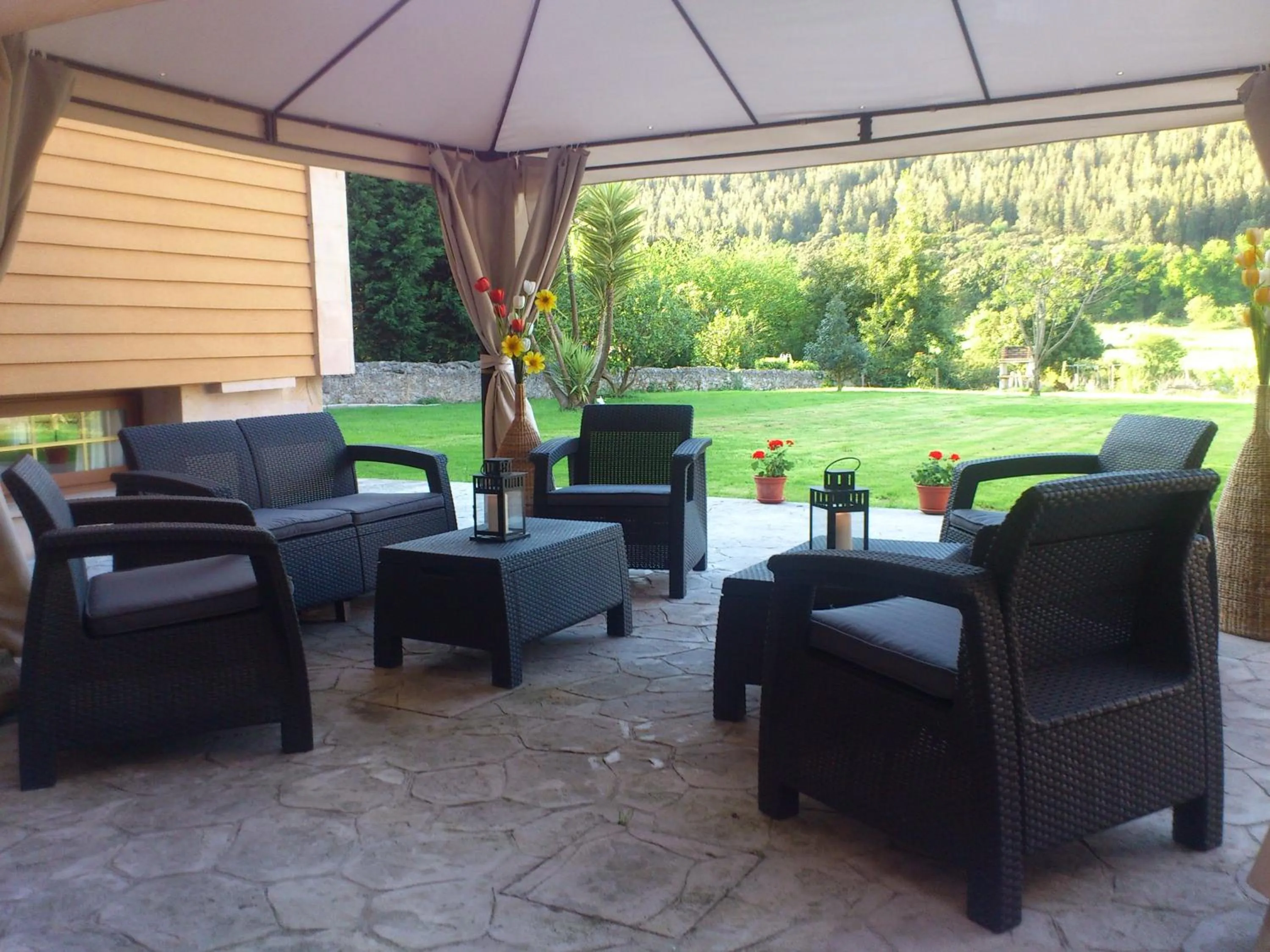 Garden in Posada El Trasmerano