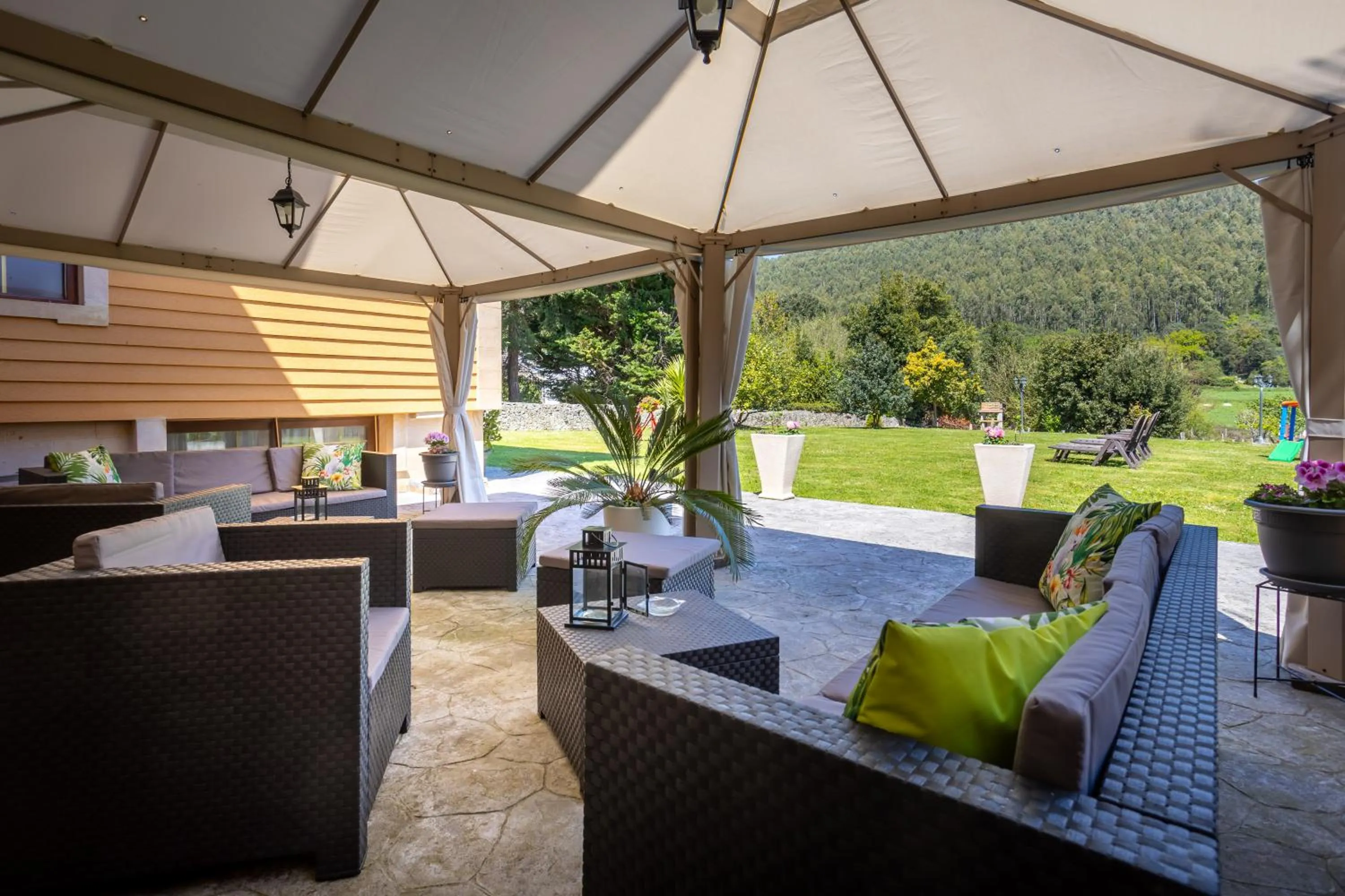 Garden in Posada El Trasmerano