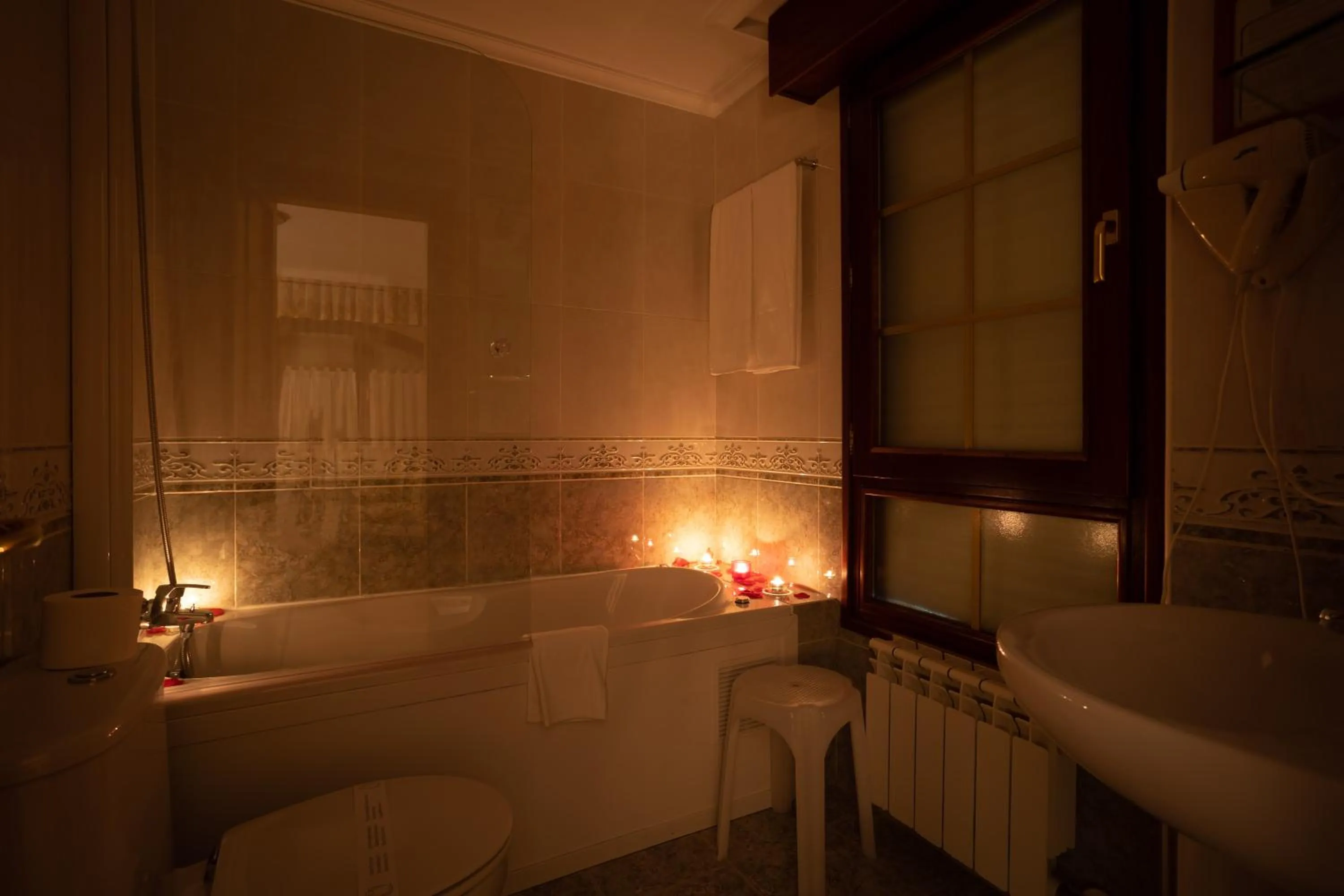 Bathroom in Posada El Trasmerano