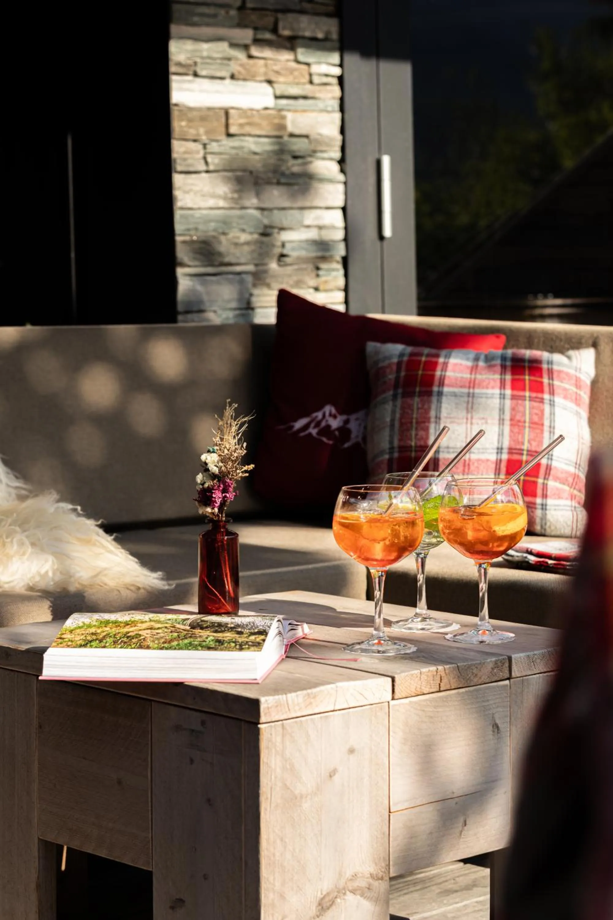 Balcony/Terrace in Hotel Restaurant Waldhaus